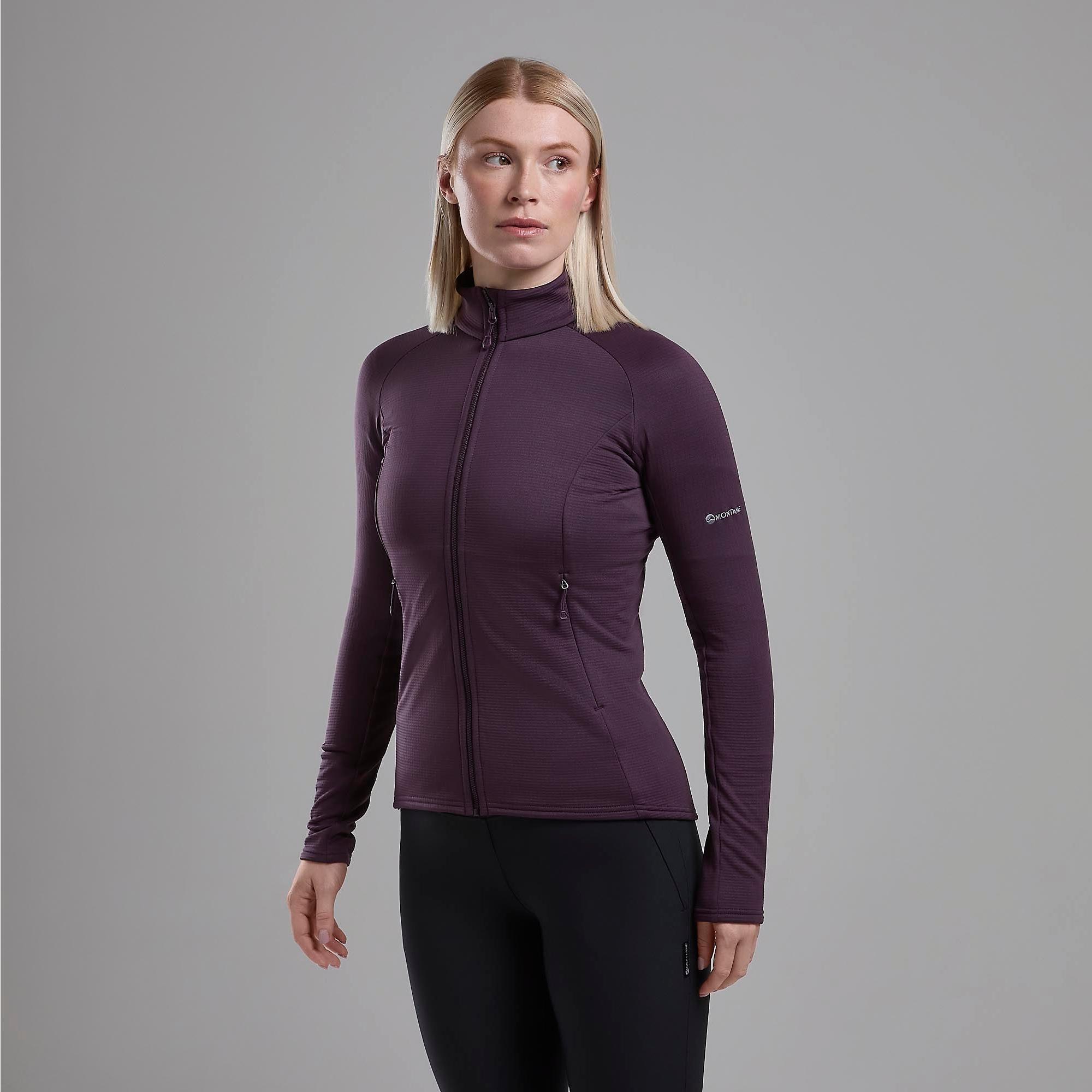 Product image 2 of 5 of Montane Women's Protium Fleece Jacket - Mulberry