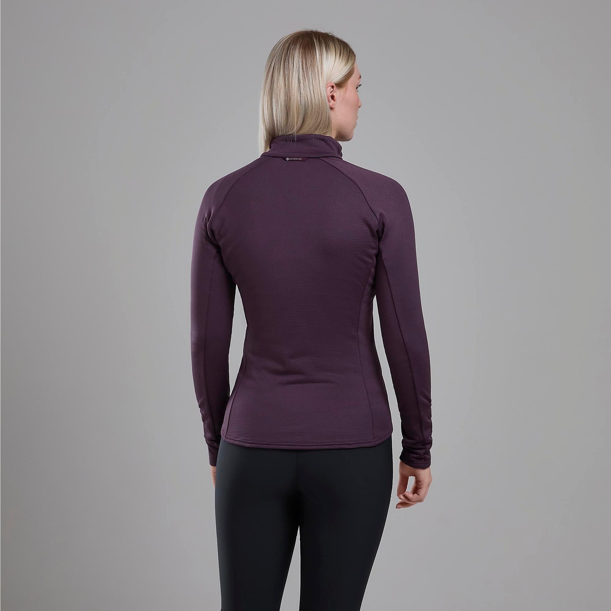 Product image 3 of 5 of Montane Women's Protium Fleece Jacket - Mulberry