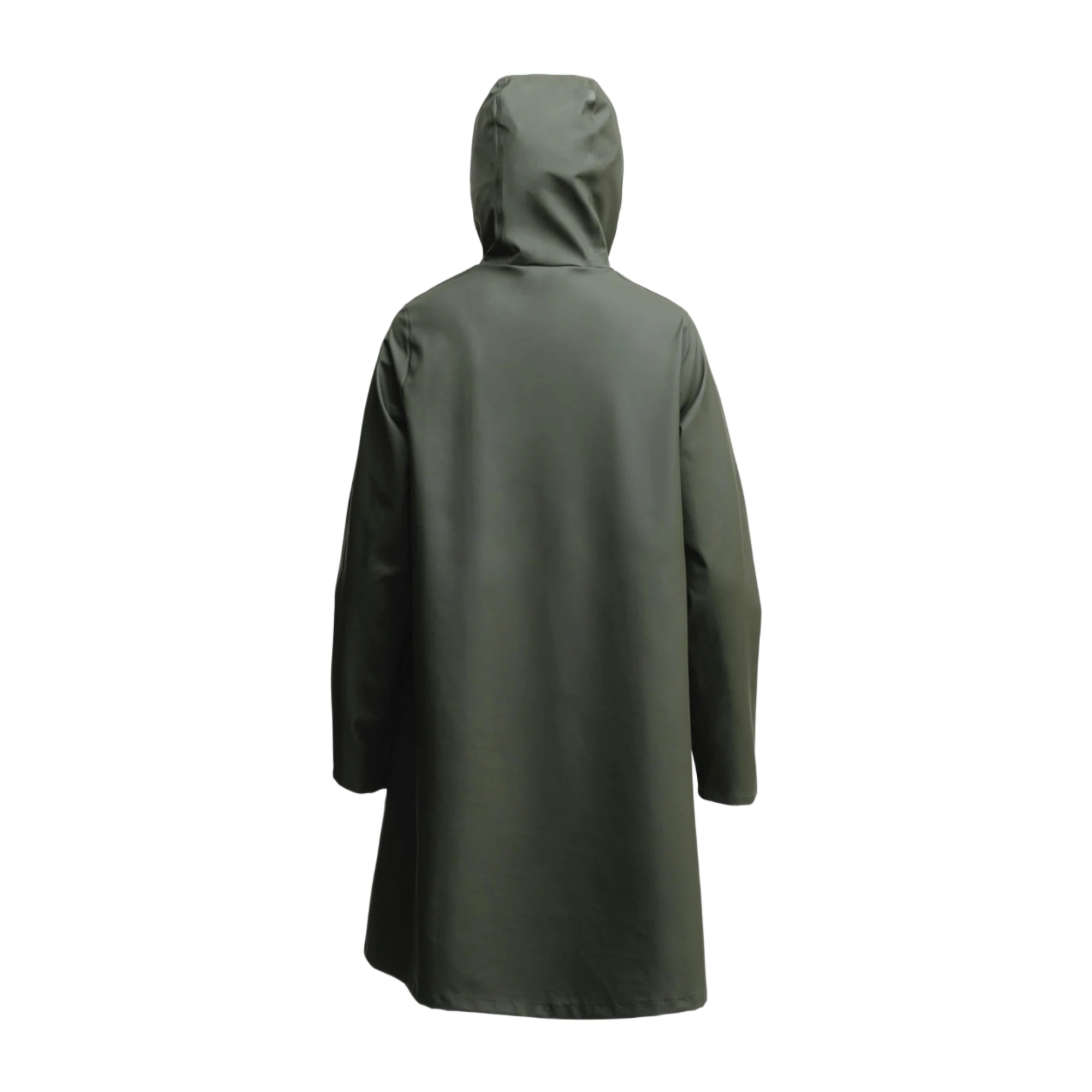 Product image 3 of 12 of Stutterheim Women's Mosebacke Lightweight Raincoat - Green