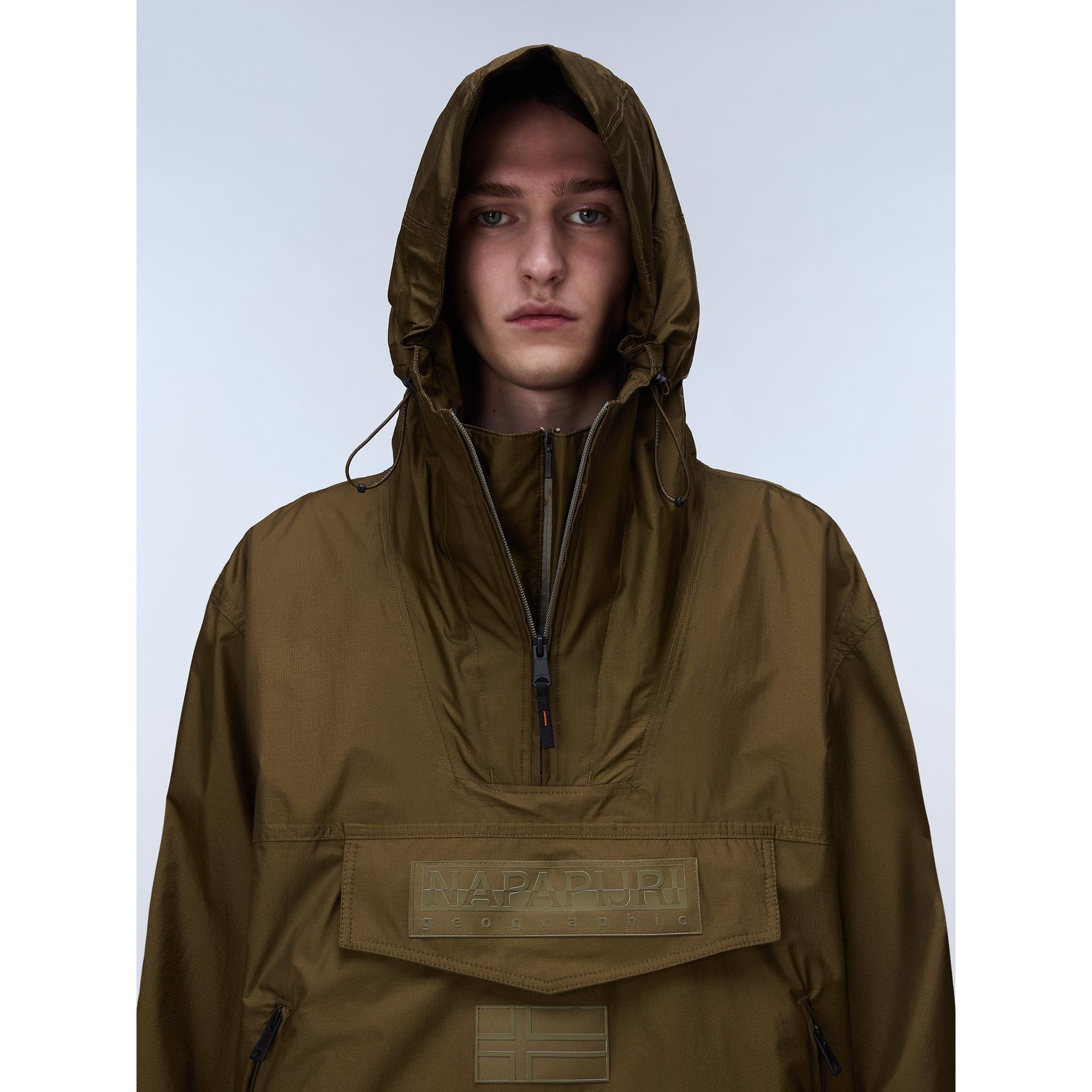 Product image 2 of 11 of Napapijri Men's Rainforest Next Summer Anorak - Dark Green Olive