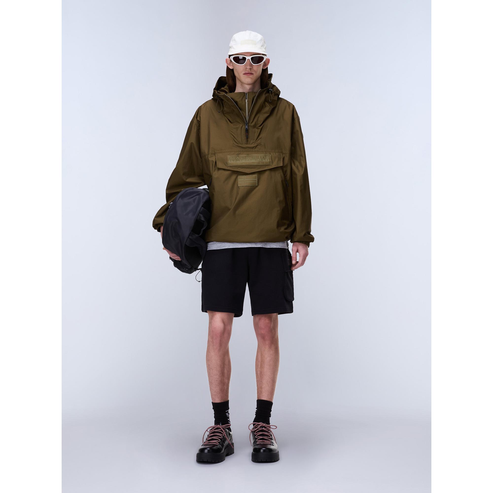 Product image 3 of 11 of Napapijri Men's Rainforest Next Summer Anorak - Dark Green Olive