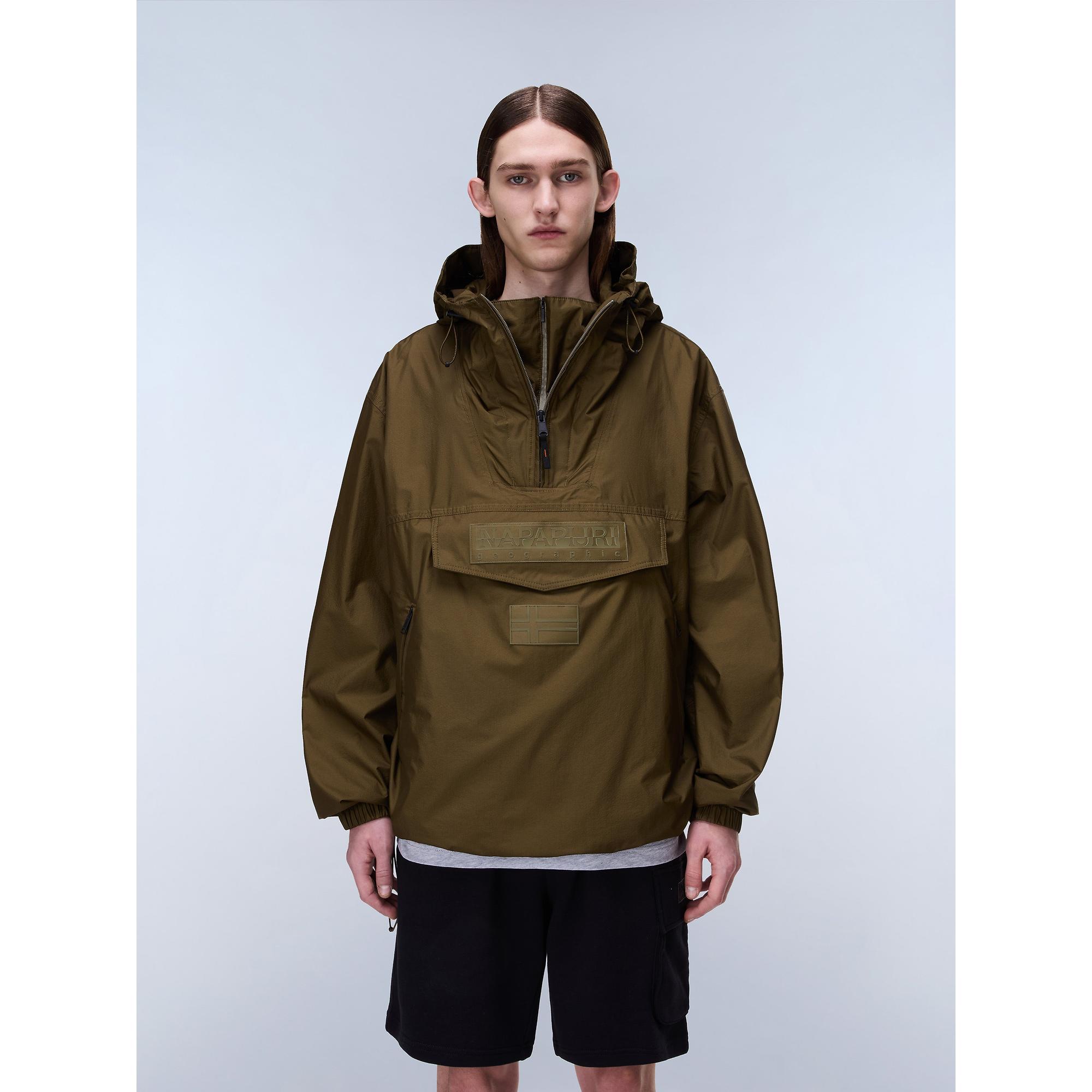 Product image 4 of 11 of Napapijri Men's Rainforest Next Summer Anorak - Dark Green Olive