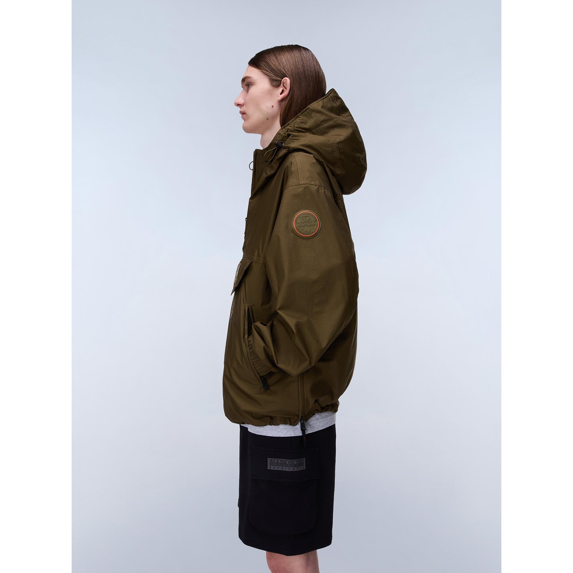 Product image 5 of 11 of Napapijri Men's Rainforest Next Summer Anorak - Dark Green Olive