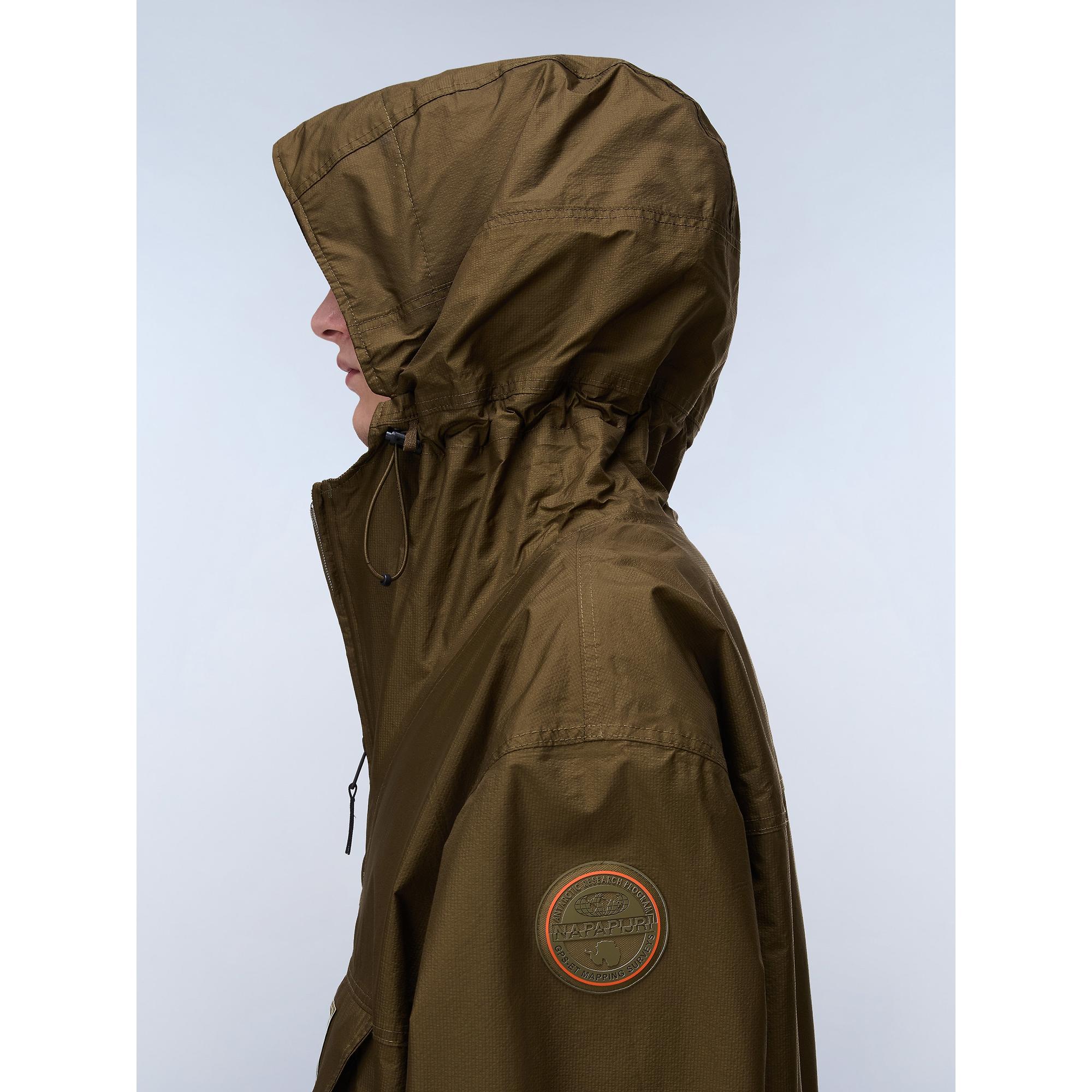 Product image 8 of 11 of Napapijri Men's Rainforest Next Summer Anorak - Dark Green Olive