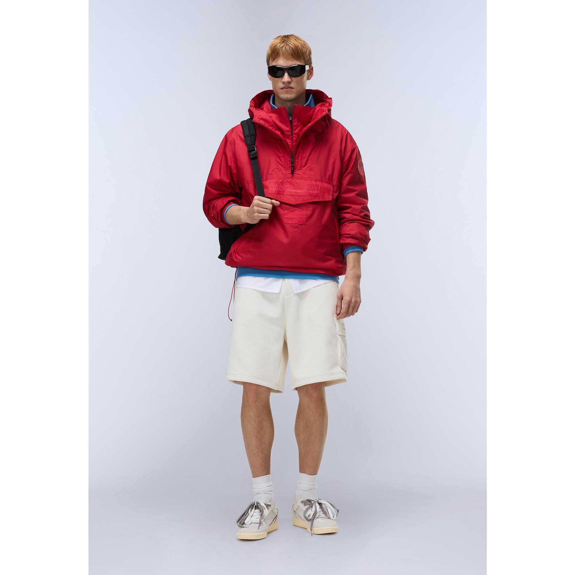 Product image 3 of 11 of Napapijri Men's Rainforest Next Summer Anorak - Red