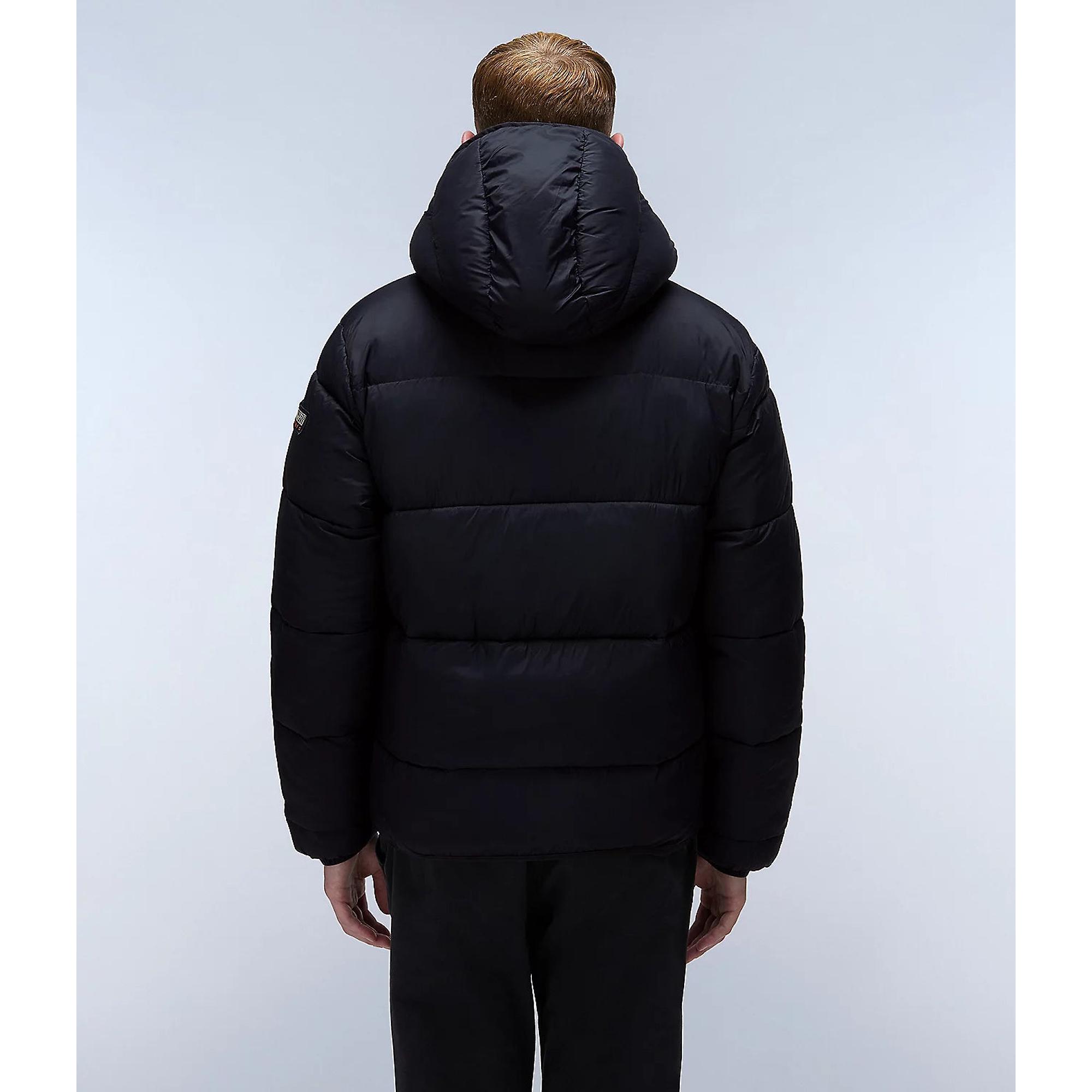 Product image 4 of 7 of Napapijri Men's Suomi Hooded Puffer Jacket - Black