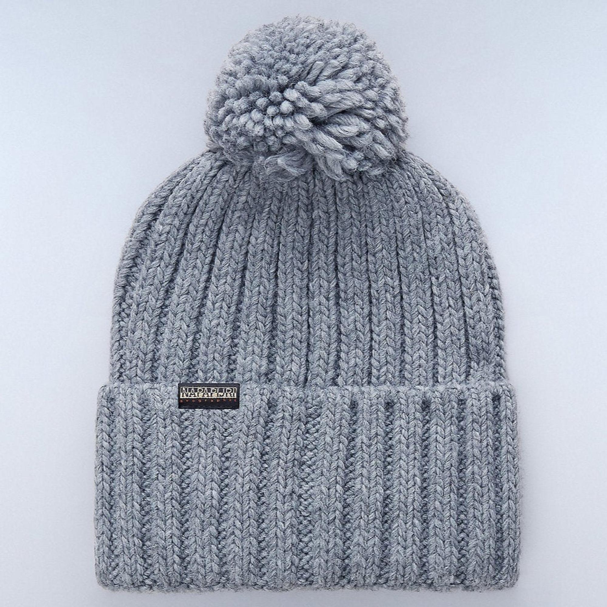 Product image 3 of 5 of Napapijri Men's Semiury Bobble Beanie - Medium Grey Melange