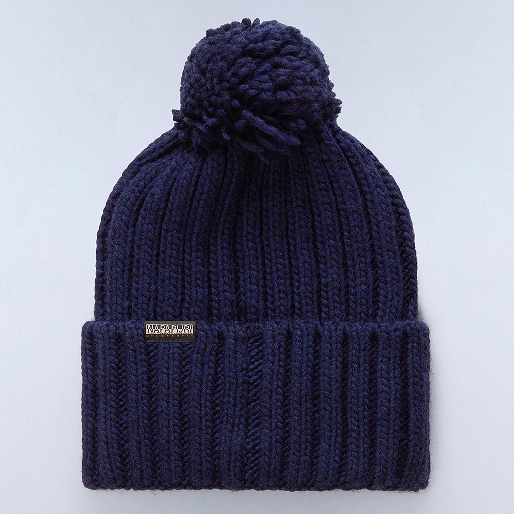 Product image 3 of 4 of Napapijri Men's Semiury Bobble Beanie - Blue Marine