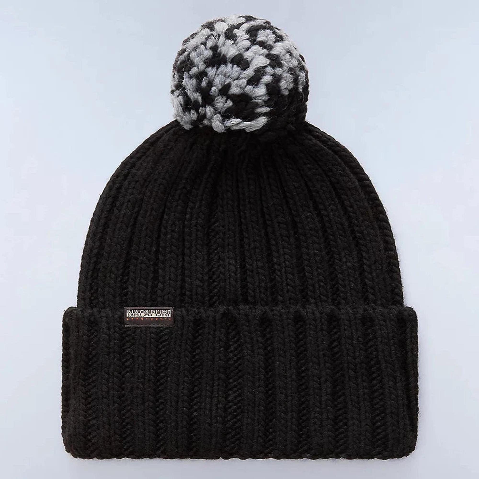 Product image 2 of 4 of Napapijri Semiury Bobble Beanie - Black