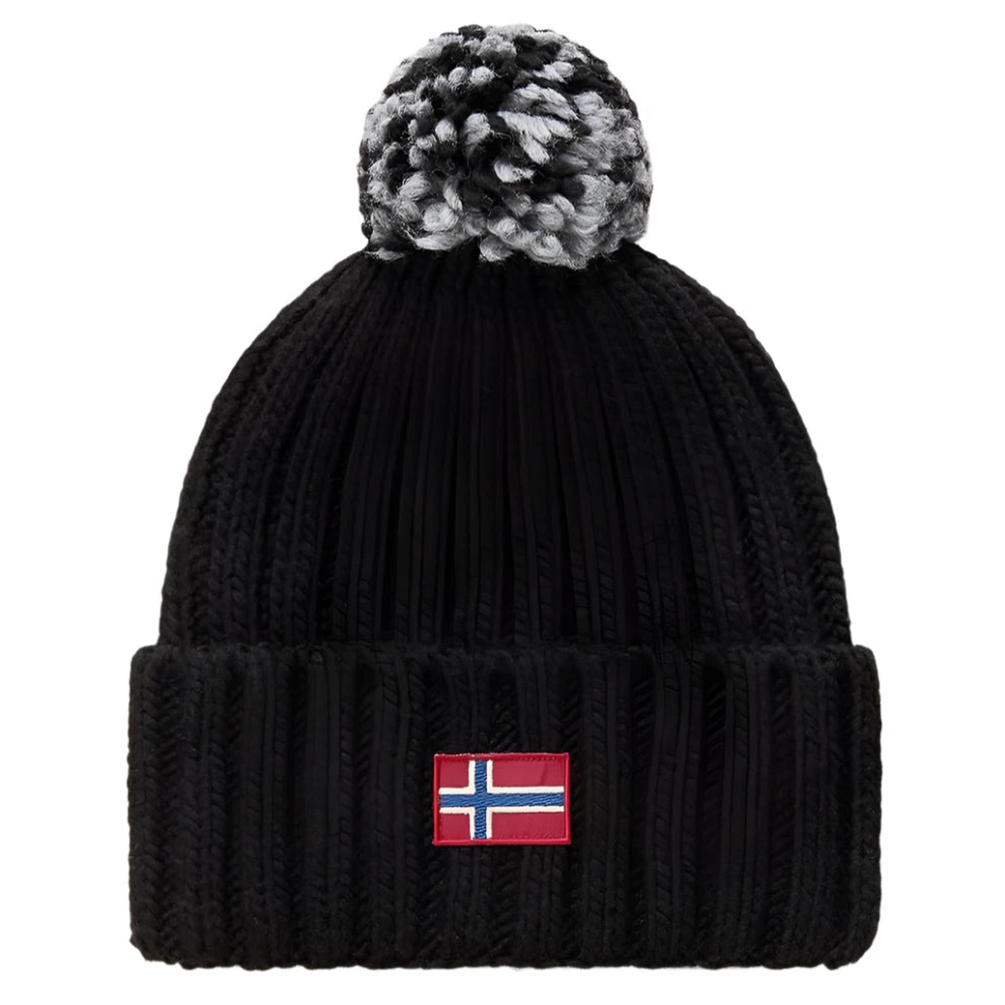 Product image 1 of 4 of Napapijri Semiury Bobble Beanie - Black