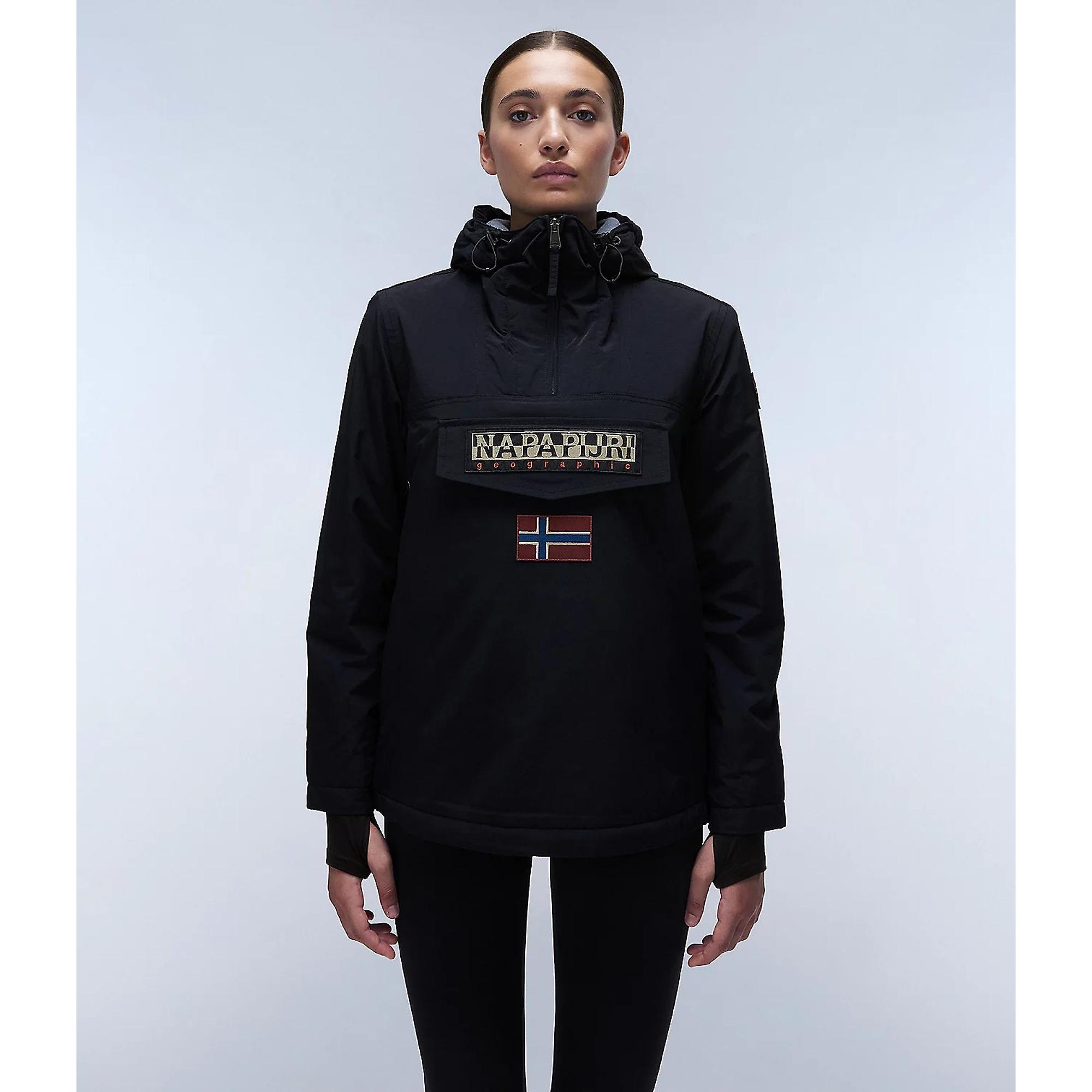 Product image 3 of 10 of Napapijri Women's Rainforest Winter Anorak Jacket - Black