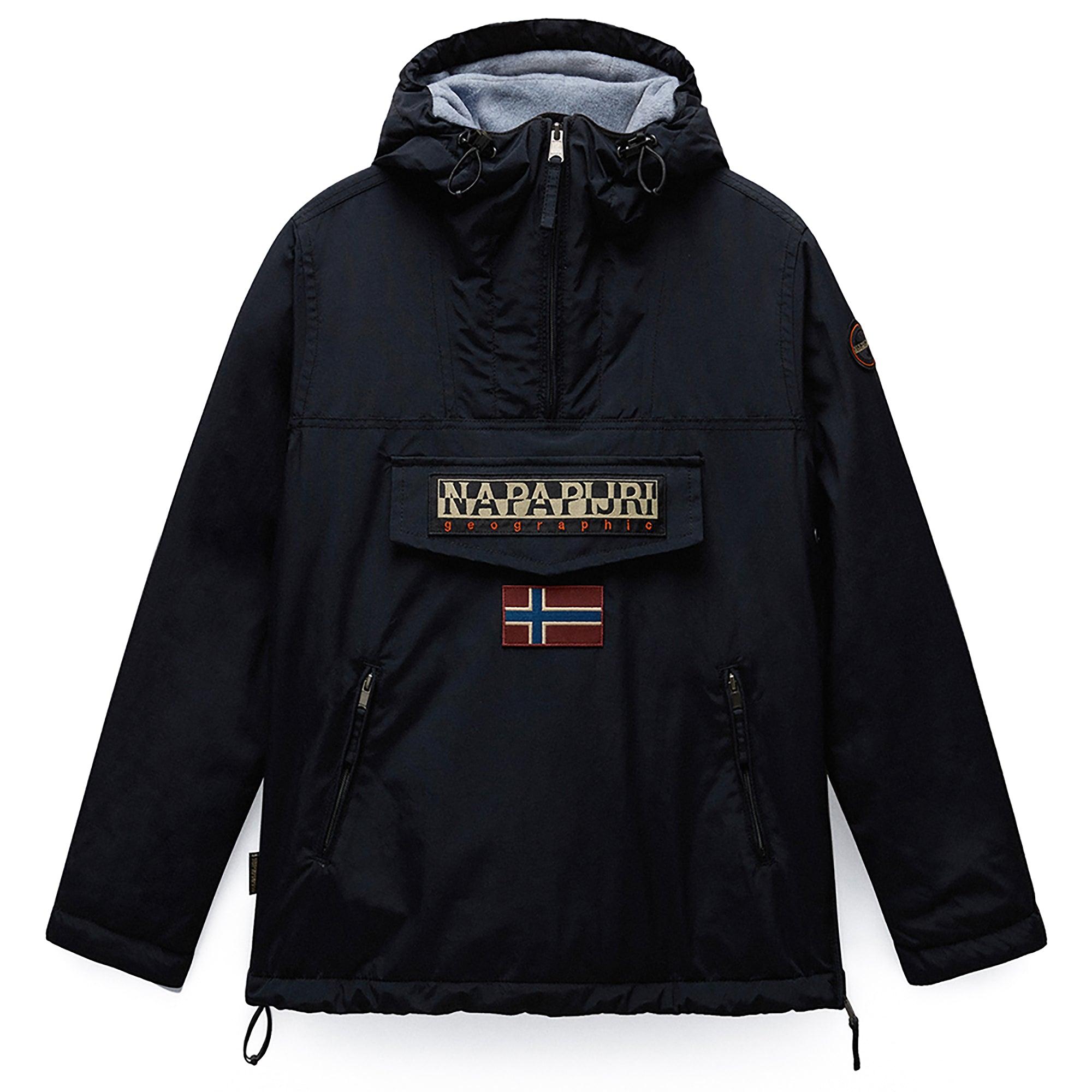 Product image 1 of 9 of Napapijri Women's Rainforest Pocket Anorak Jacket - Black