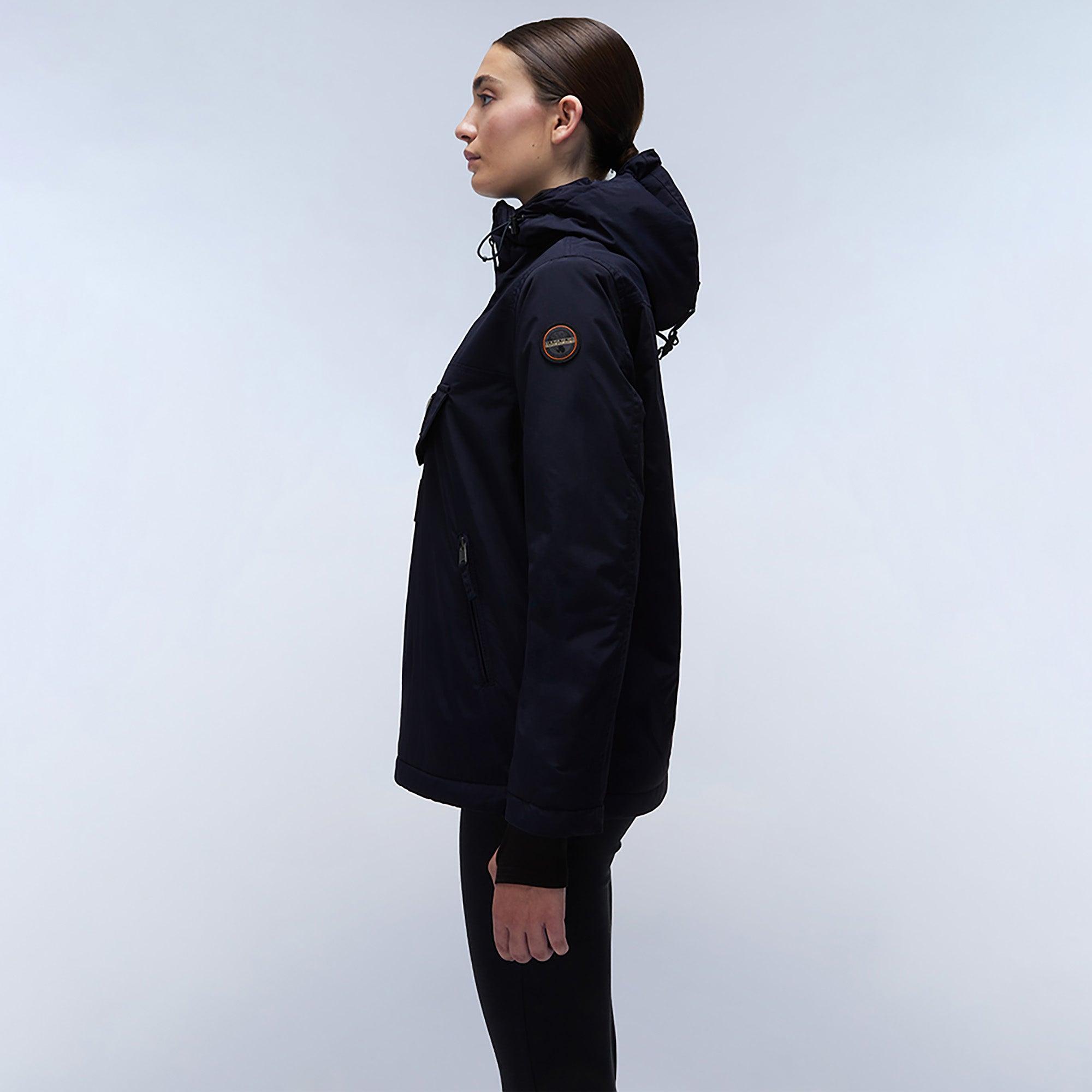 Product image 4 of 9 of Napapijri Women's Rainforest Pocket Anorak Jacket - Blue Marine