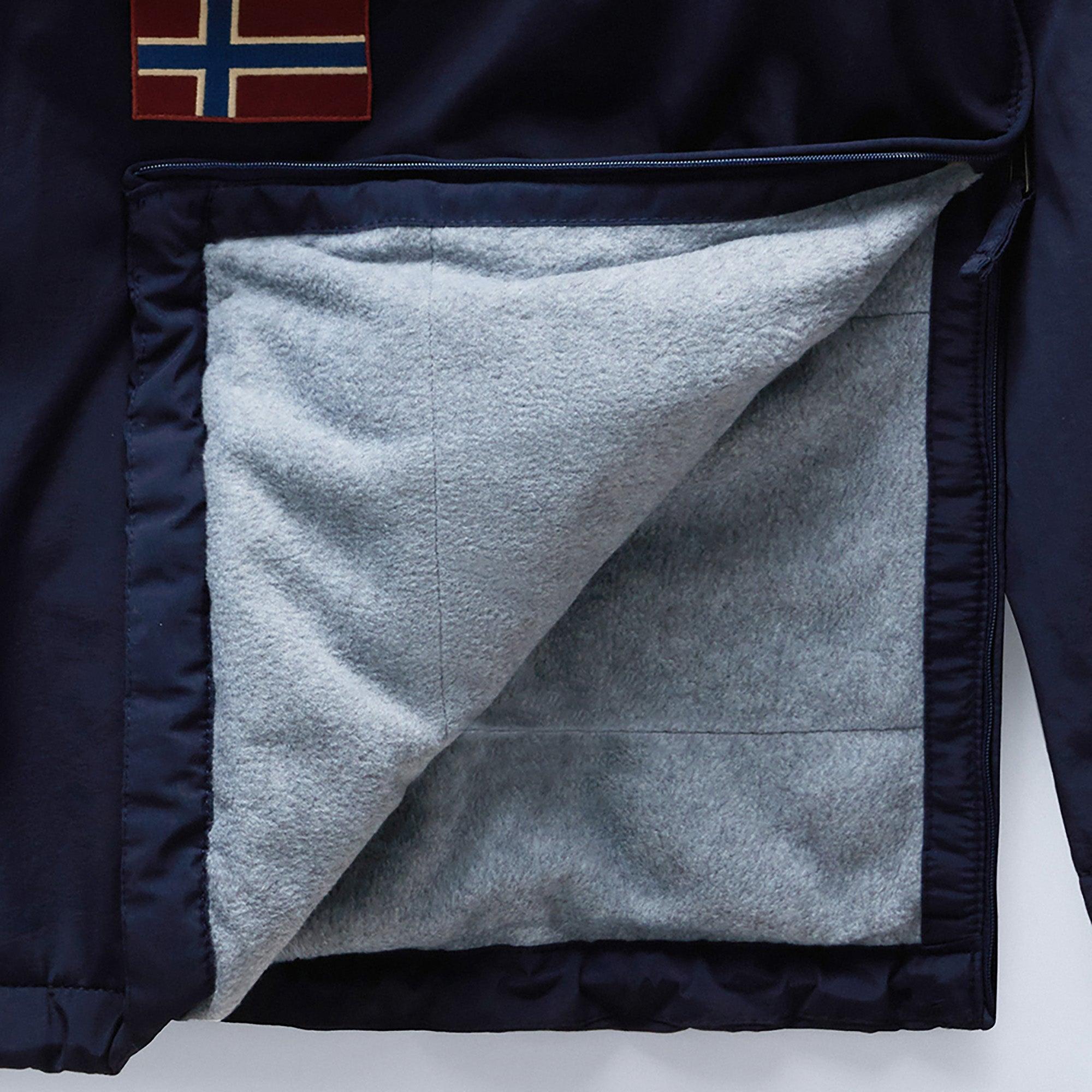 Product image 8 of 9 of Napapijri Women's Rainforest Pocket Anorak Jacket - Blue Marine