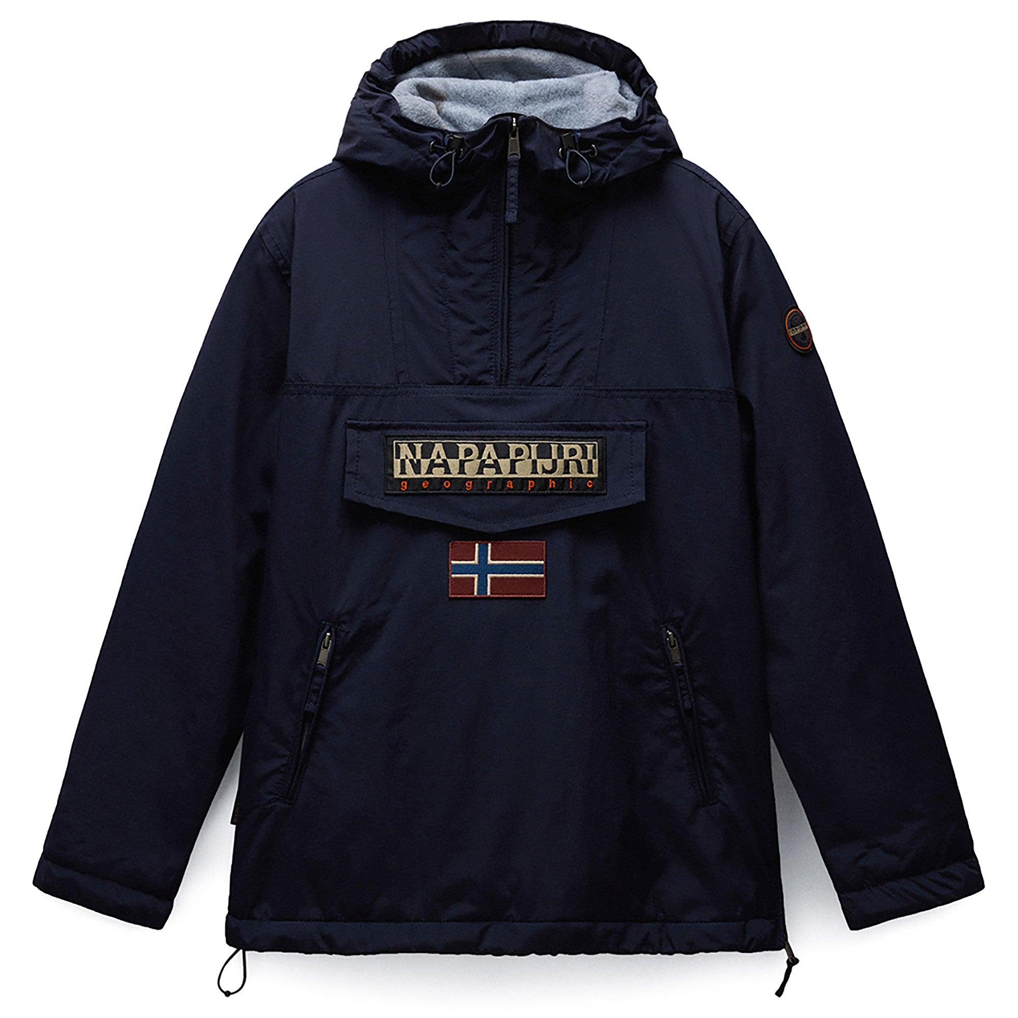 Product image 1 of 9 of Napapijri Women's Rainforest Pocket Anorak Jacket - Blue Marine