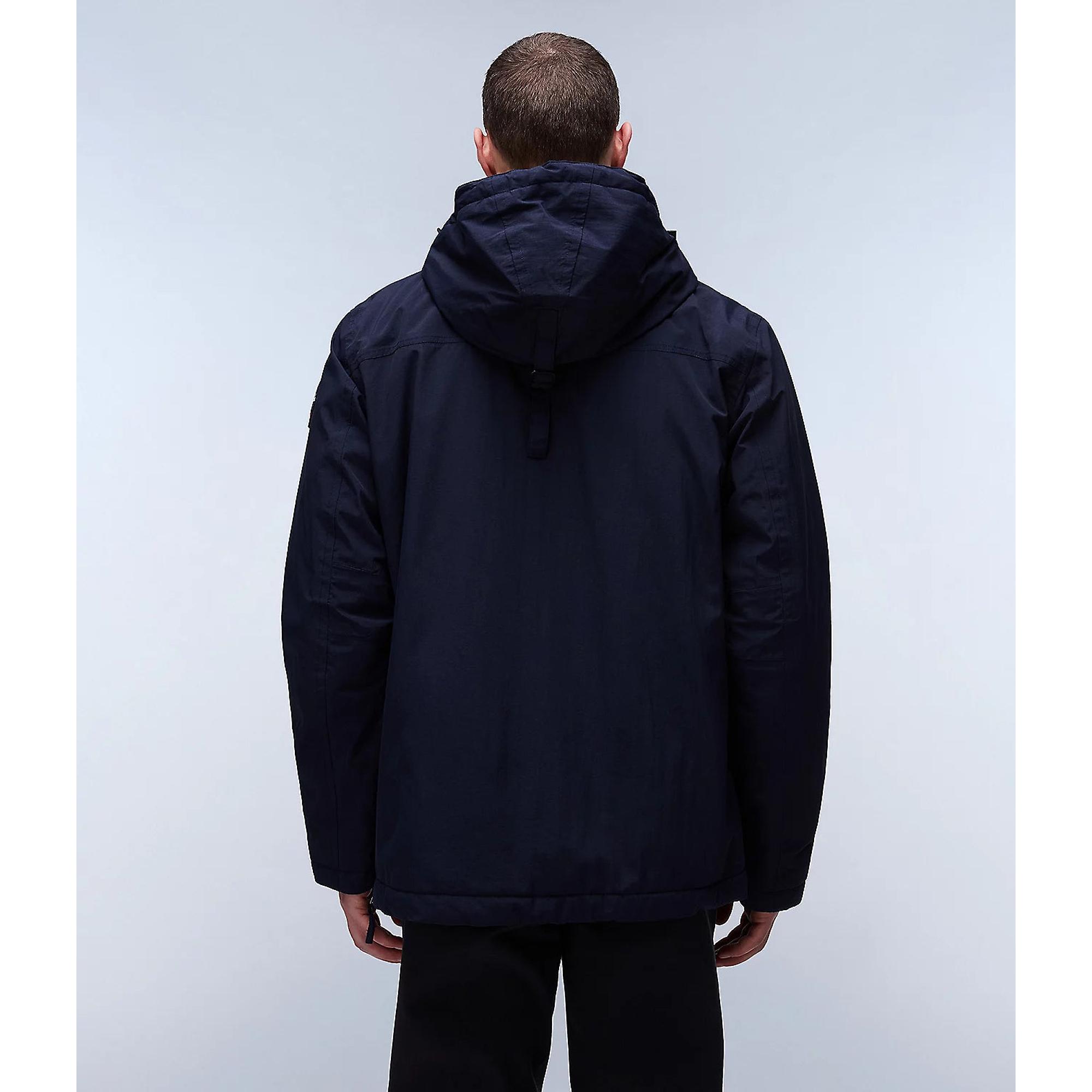 Product image 4 of 10 of Napapijri Men's Rainforest Winter Anorak Jacket - Blue Marine