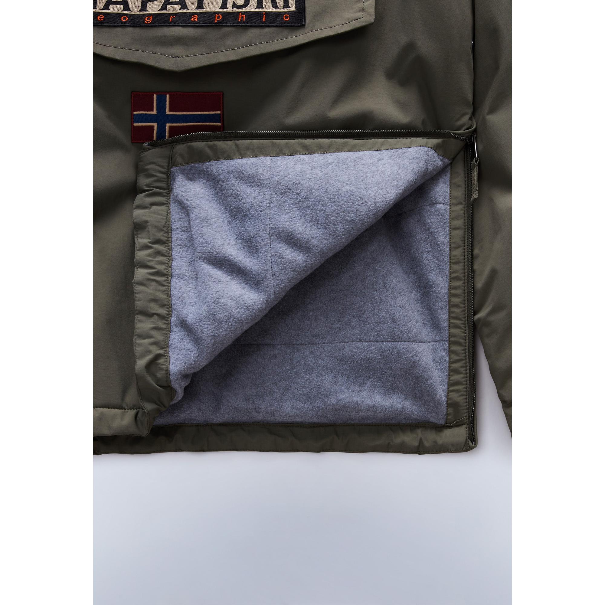 Product image 8 of 9 of Napapijri Men's Rainforest Winter Anorak Jacket - Tea Leaf