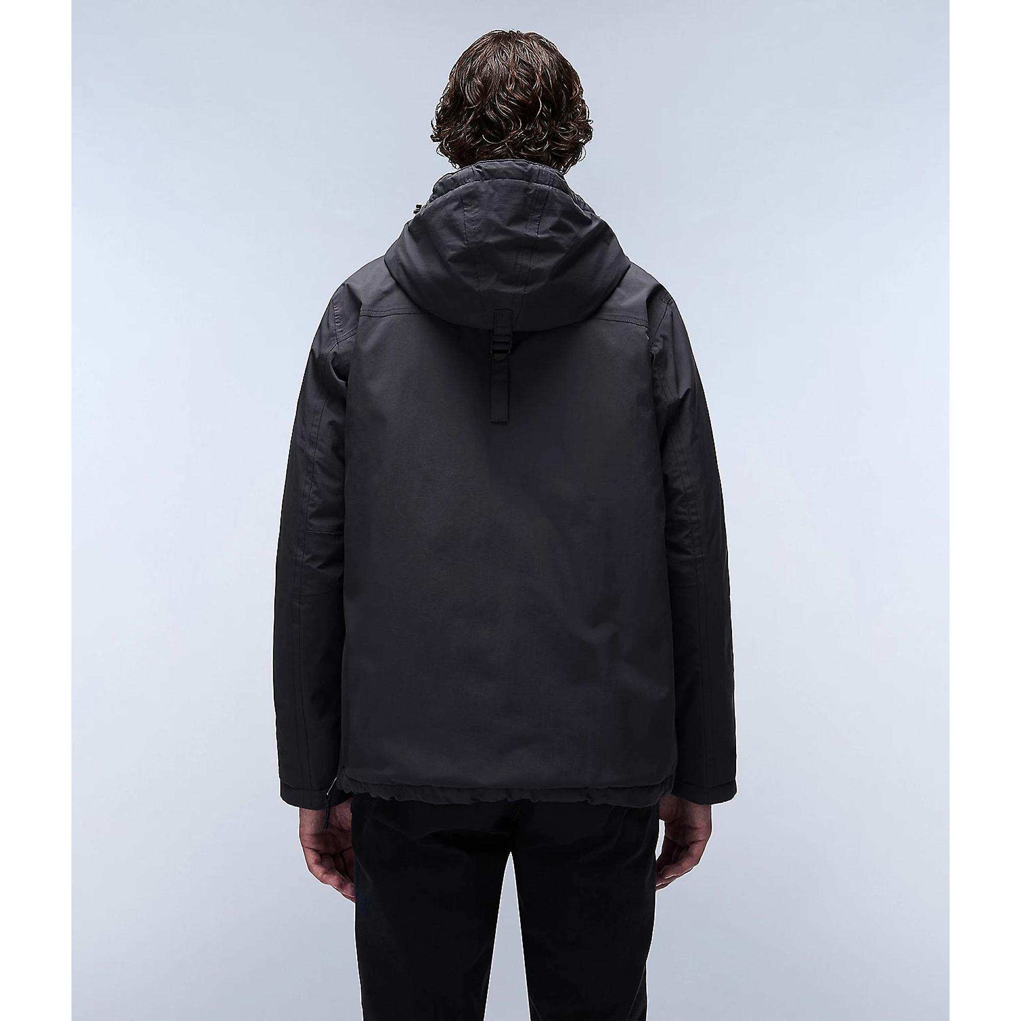 Product image 4 of 10 of Napapijri Men's Rainforest Winter Anorak Jacket - Dark Grey