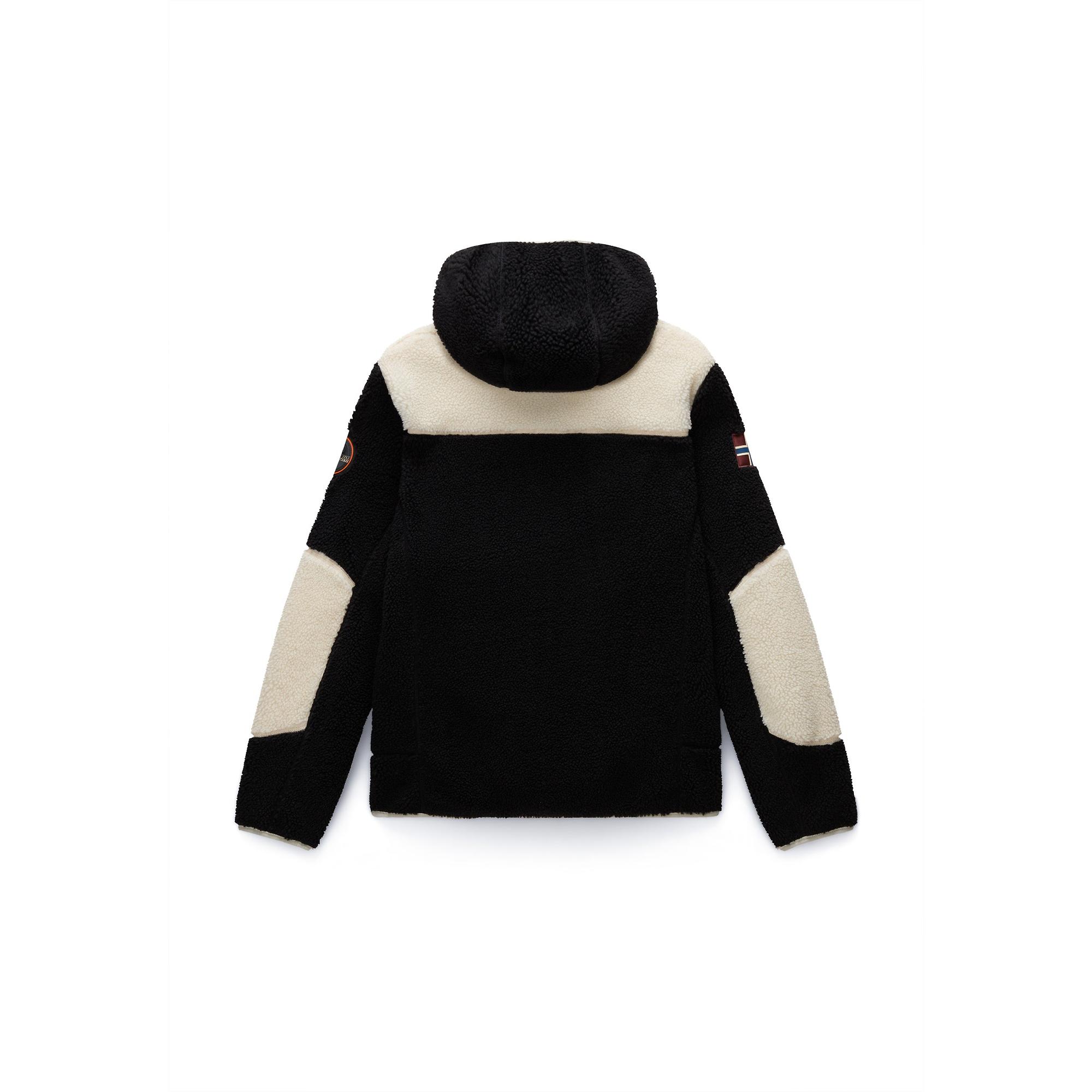 Product image 8 of 9 of Napapijri Men's Yupik Full Zip Hooded Curly Fleece - Multi