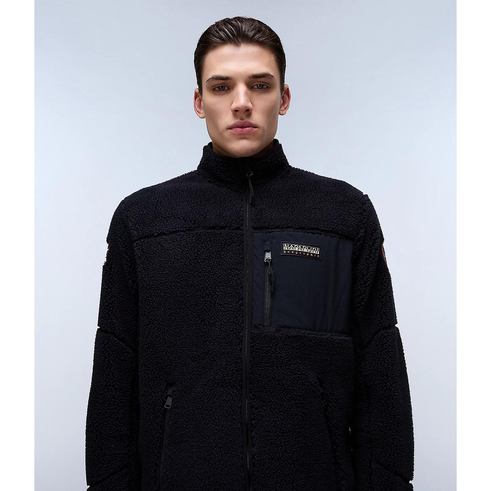 Product image 3 of 9 of Napapijri Men's Yupik Full-Zip Fleece - Black