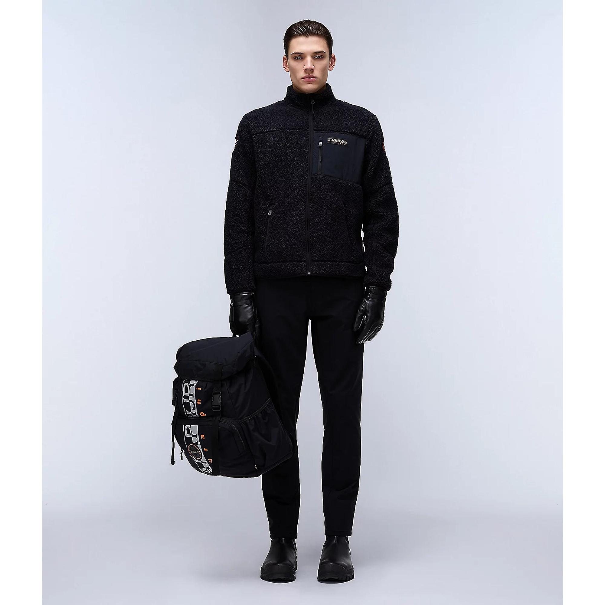 Product image 6 of 9 of Napapijri Men's Yupik Full-Zip Fleece - Black