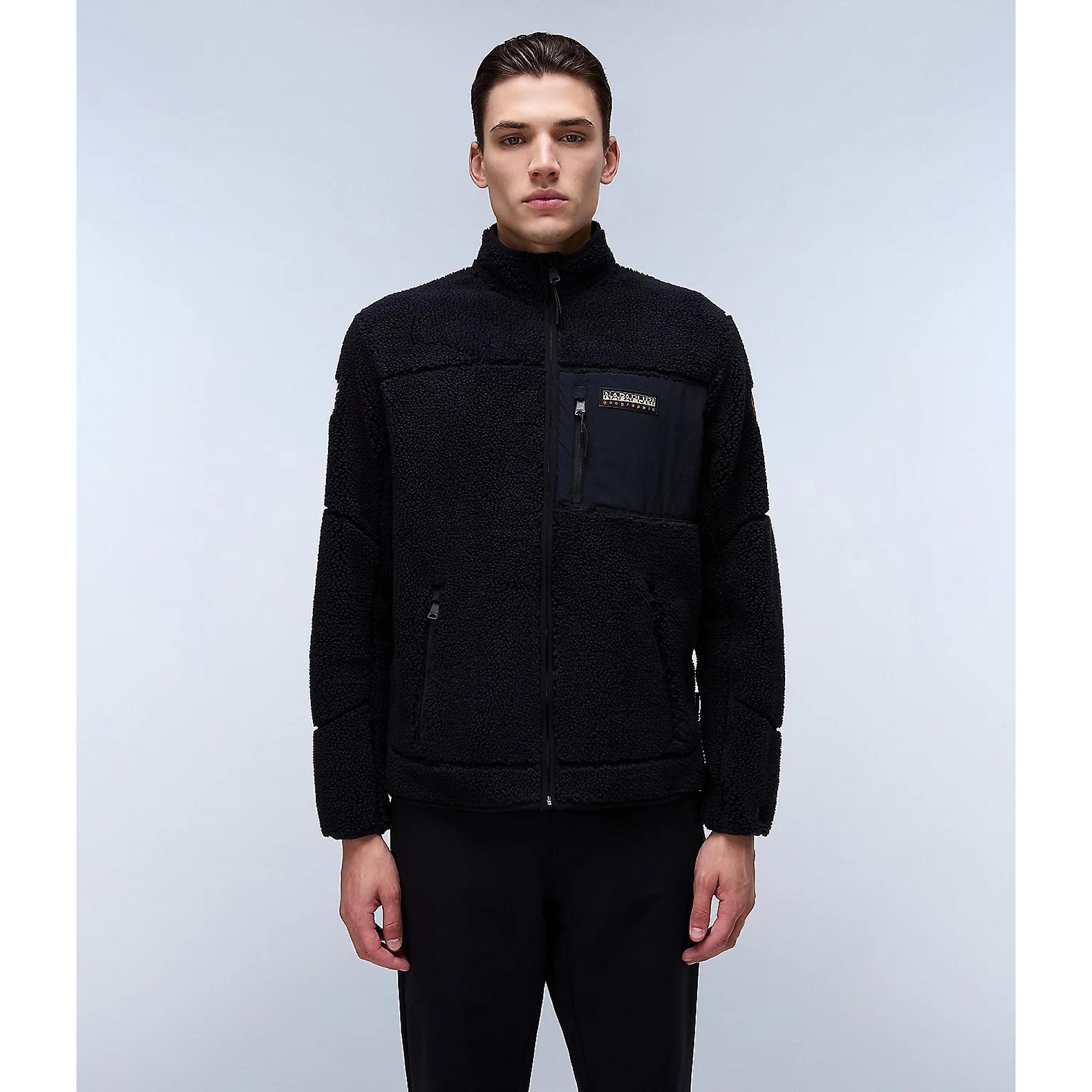 Product image 5 of 9 of Napapijri Men's Yupik Full-Zip Fleece - Black