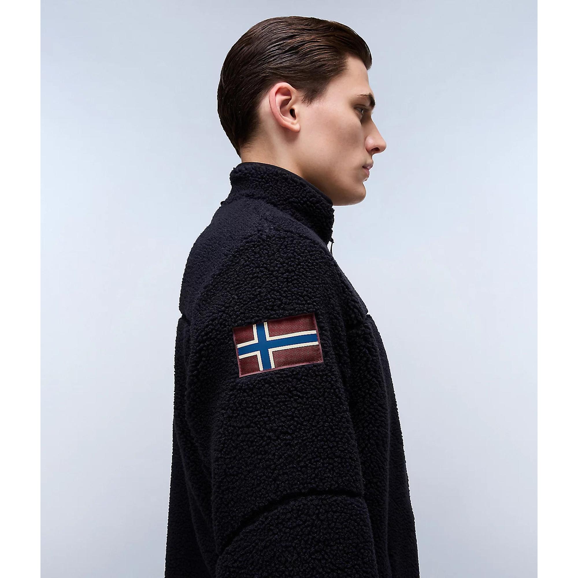 Product image 8 of 9 of Napapijri Men's Yupik Full-Zip Fleece - Black