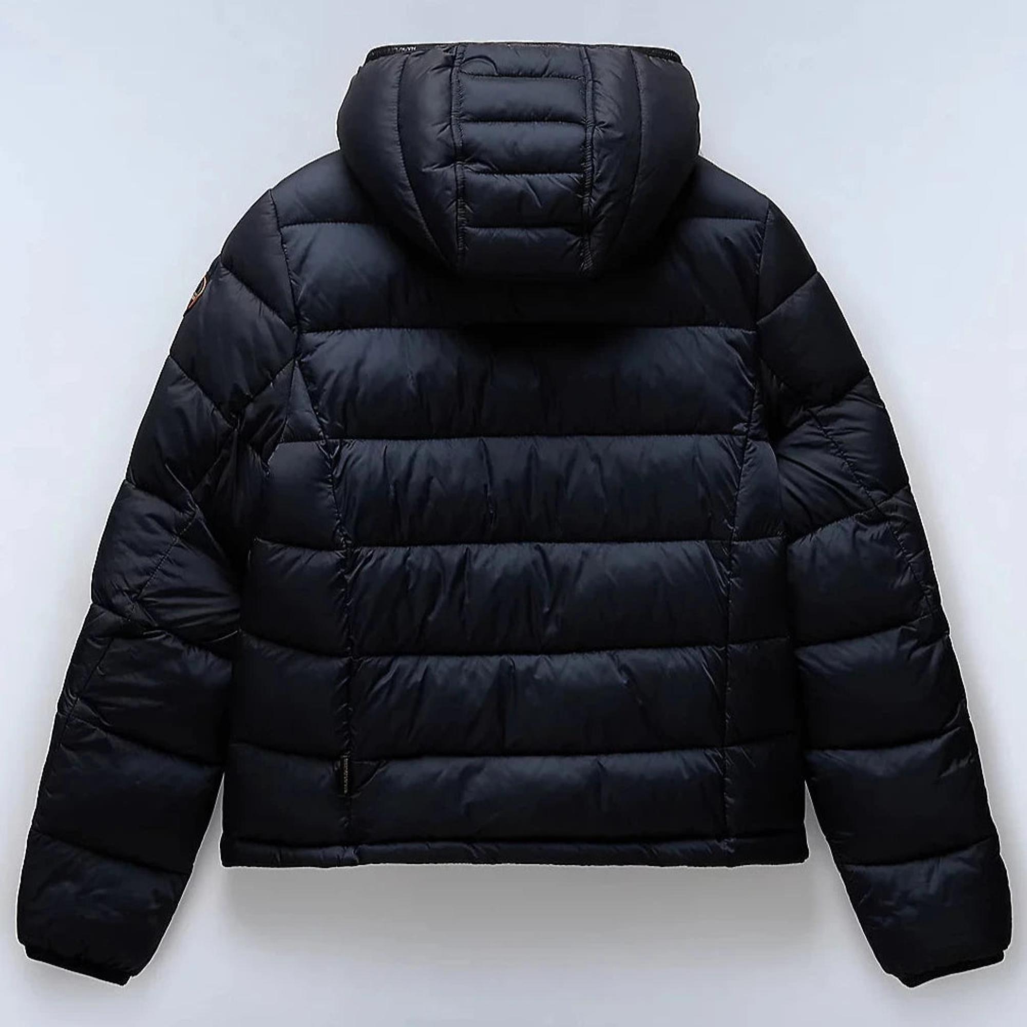 Product image 2 of 7 of Napapijri Women's Aerons Rise Hooded Puffer Jacket - Black