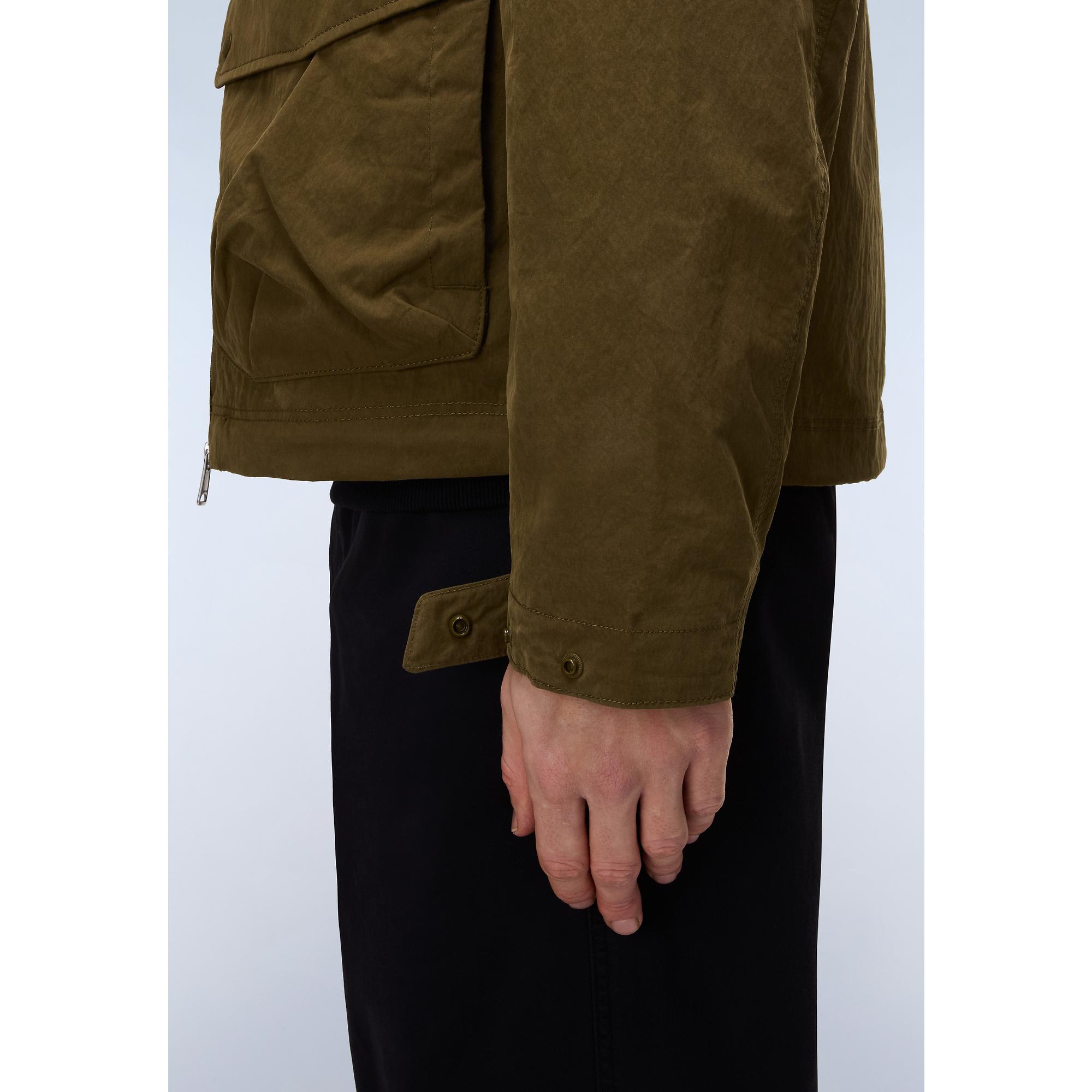 Product image 8 of 10 of Napapijri Men's Rivalto Cotton Jacket - Dark Green Olive