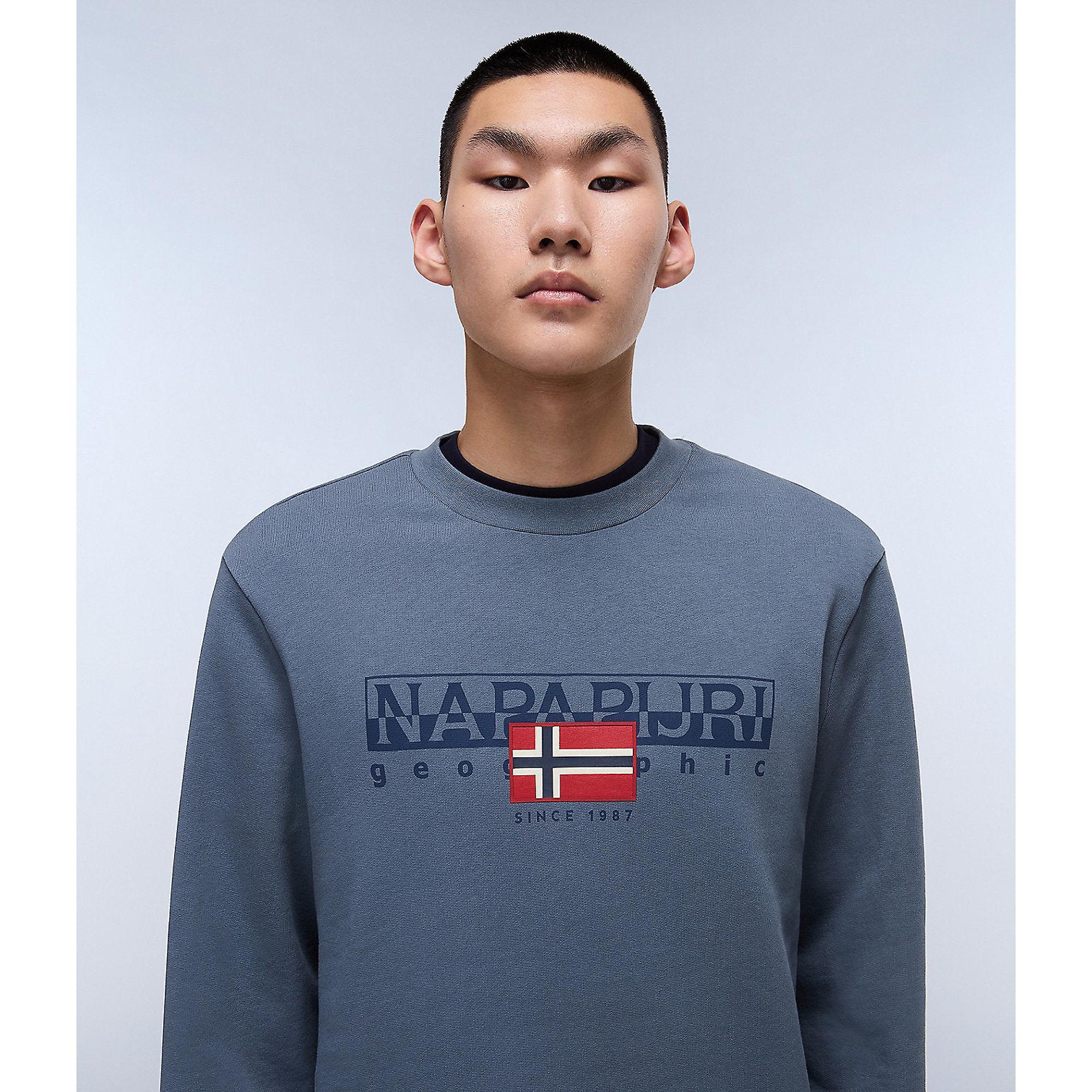 Product image 5 of 5 of Napapijri Men's Aylmer Sweatshirt - Stormy Wheat