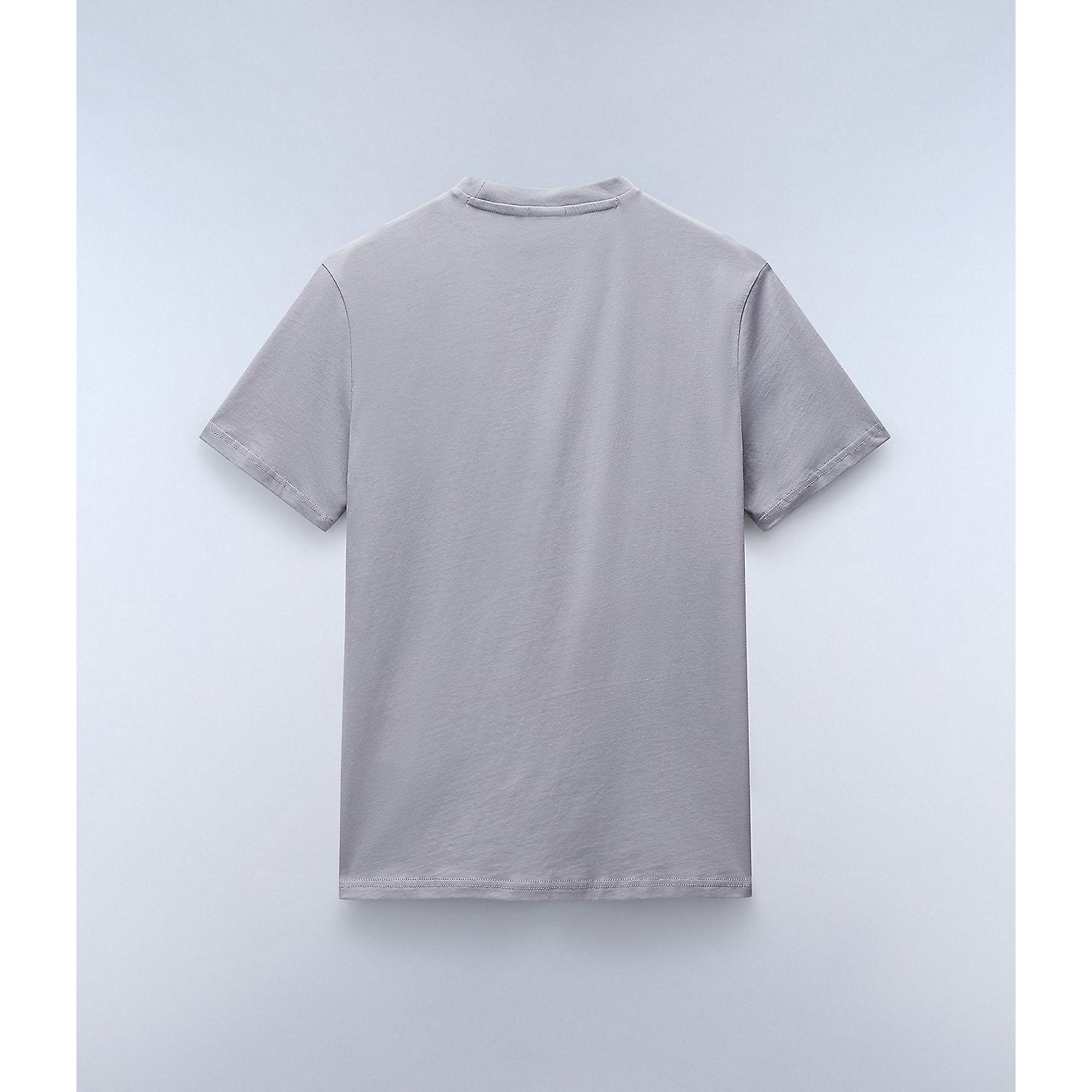 Product image 2 of 7 of Napapijri Men's Aylmer Short Sleeve T-Shirt - Ultimate Grey
