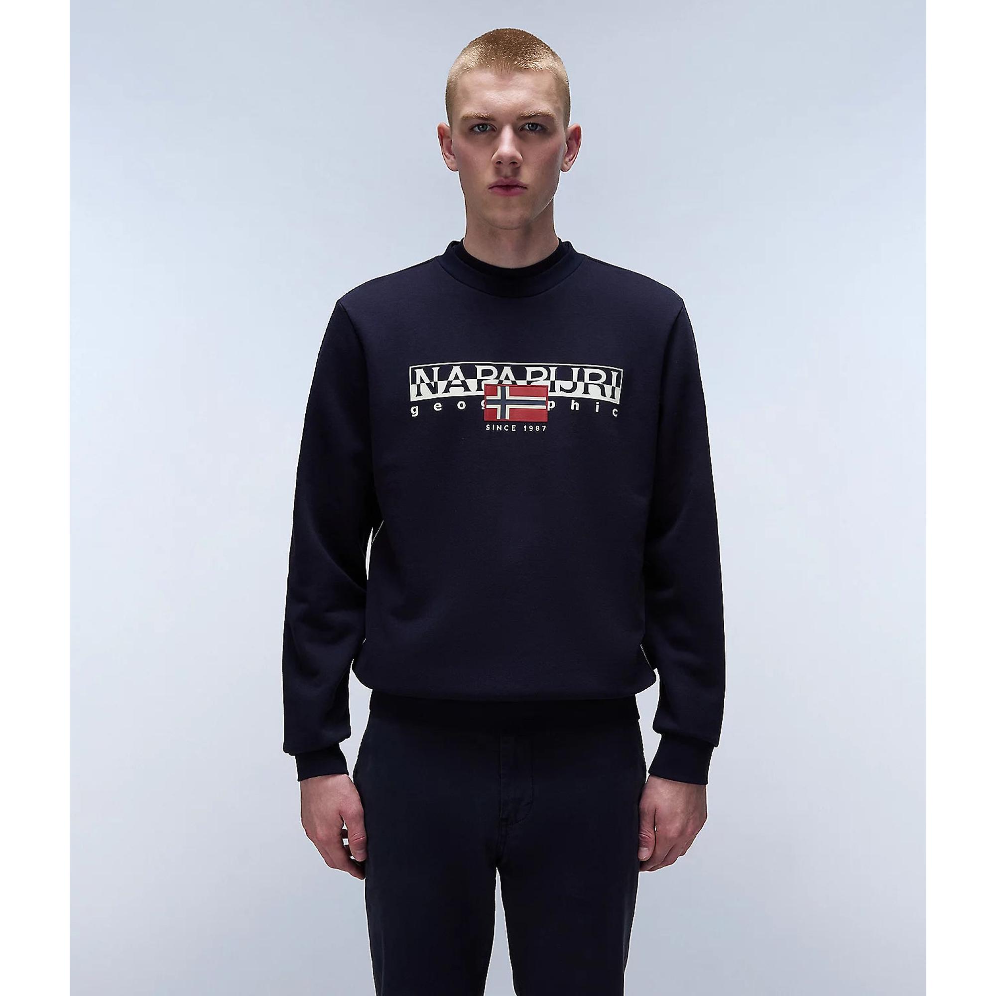 Product image 3 of 5 of Napapijri Men's Aylmer Winter Sweatshirt - Blue Marine