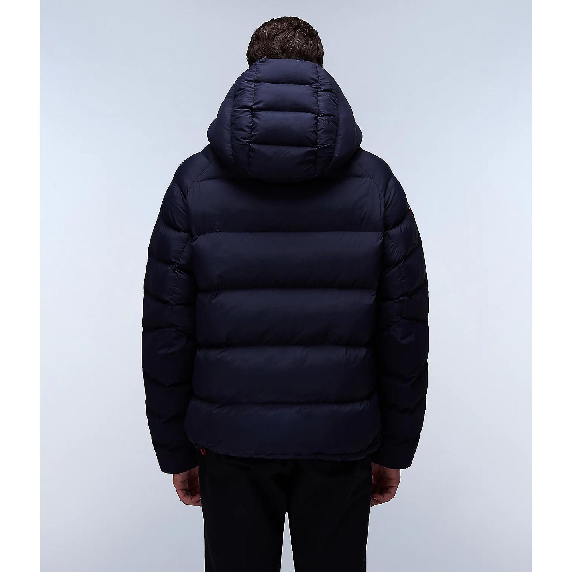 Product image 9 of 12 of Napapijri Men's Moesa Hooded Puffer Jacket - Blue Marine