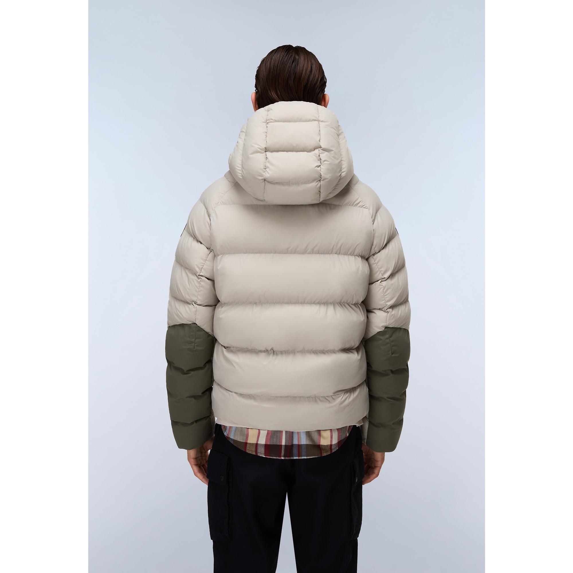 Product image 4 of 5 of Napapijri Men's Moesa Hooded Puffer Jacket - Will Gray
