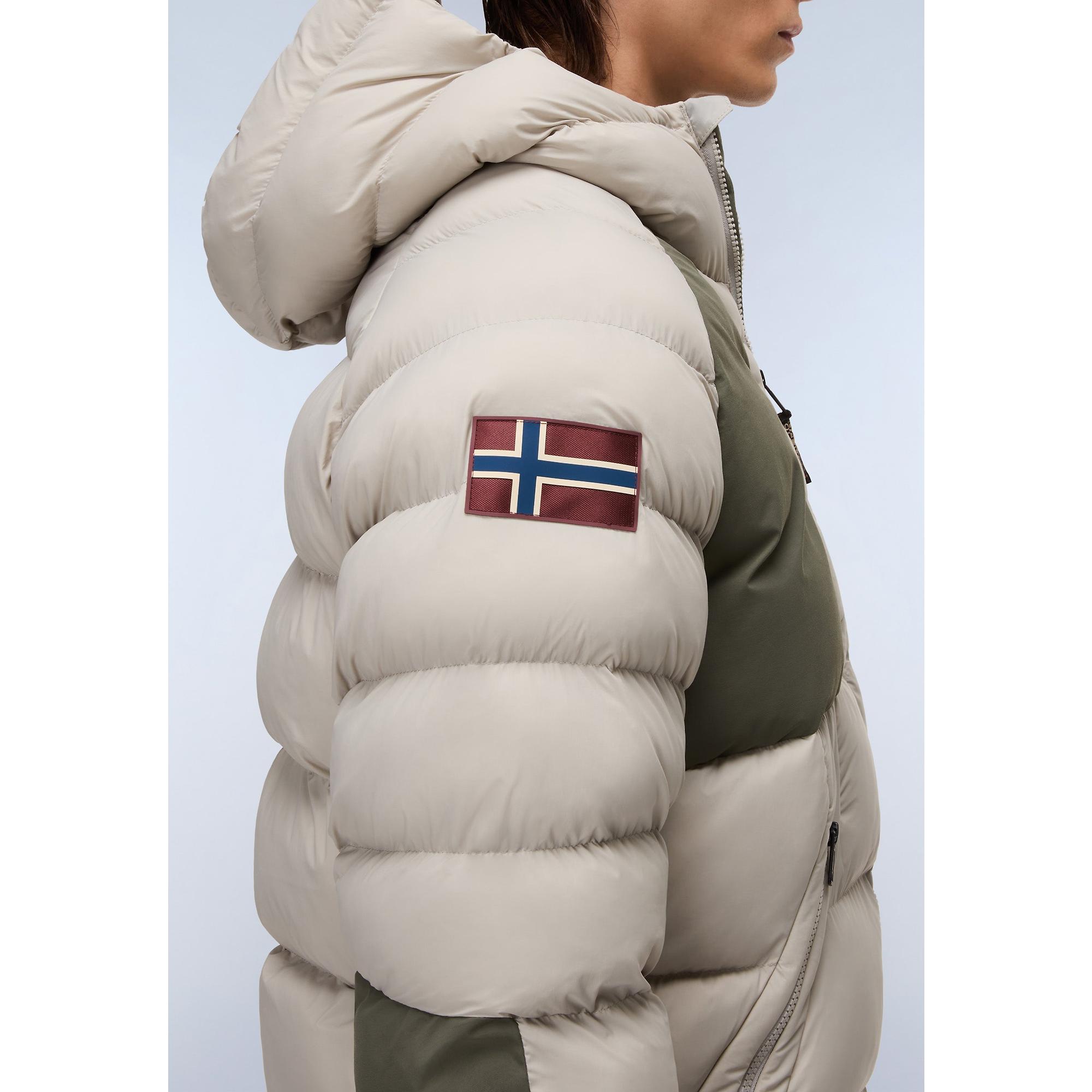 Product image 5 of 5 of Napapijri Men's Moesa Hooded Puffer Jacket - Will Gray