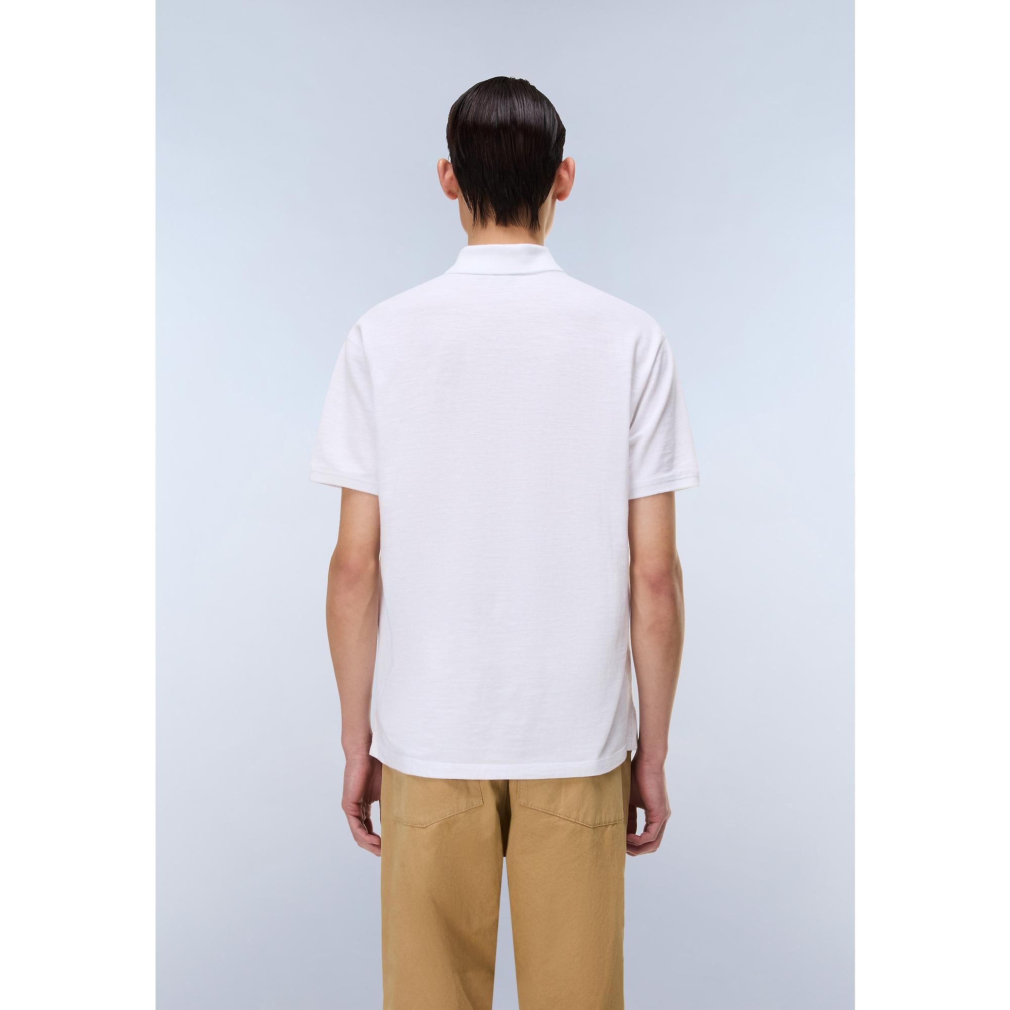 Product image 4 of 6 of Napapijri Men's Ebea Short Sleeve Polo Shirt - Bright White