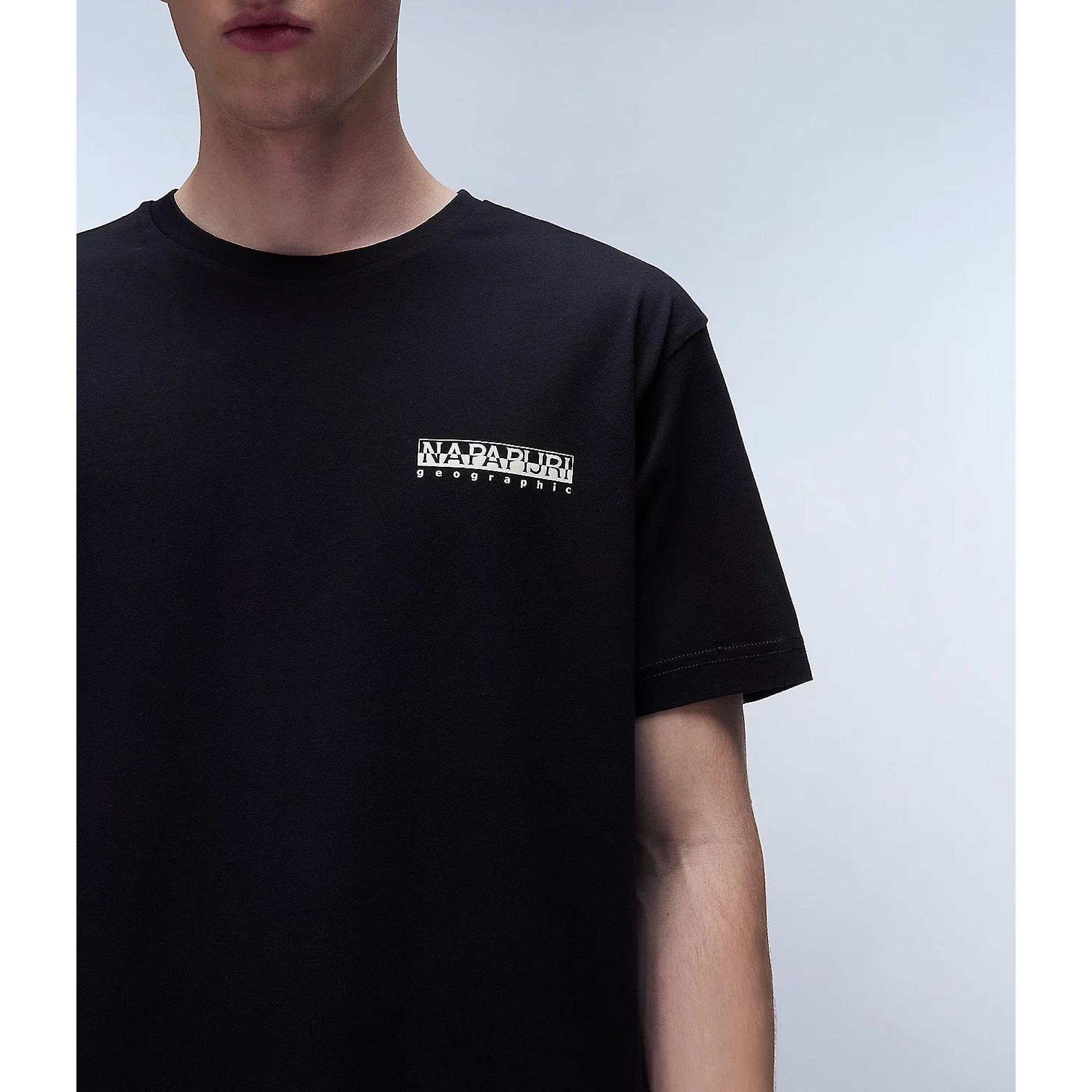 Product image 5 of 6 of Napapijri Men's Linth Short Sleeve T-shirt - Black