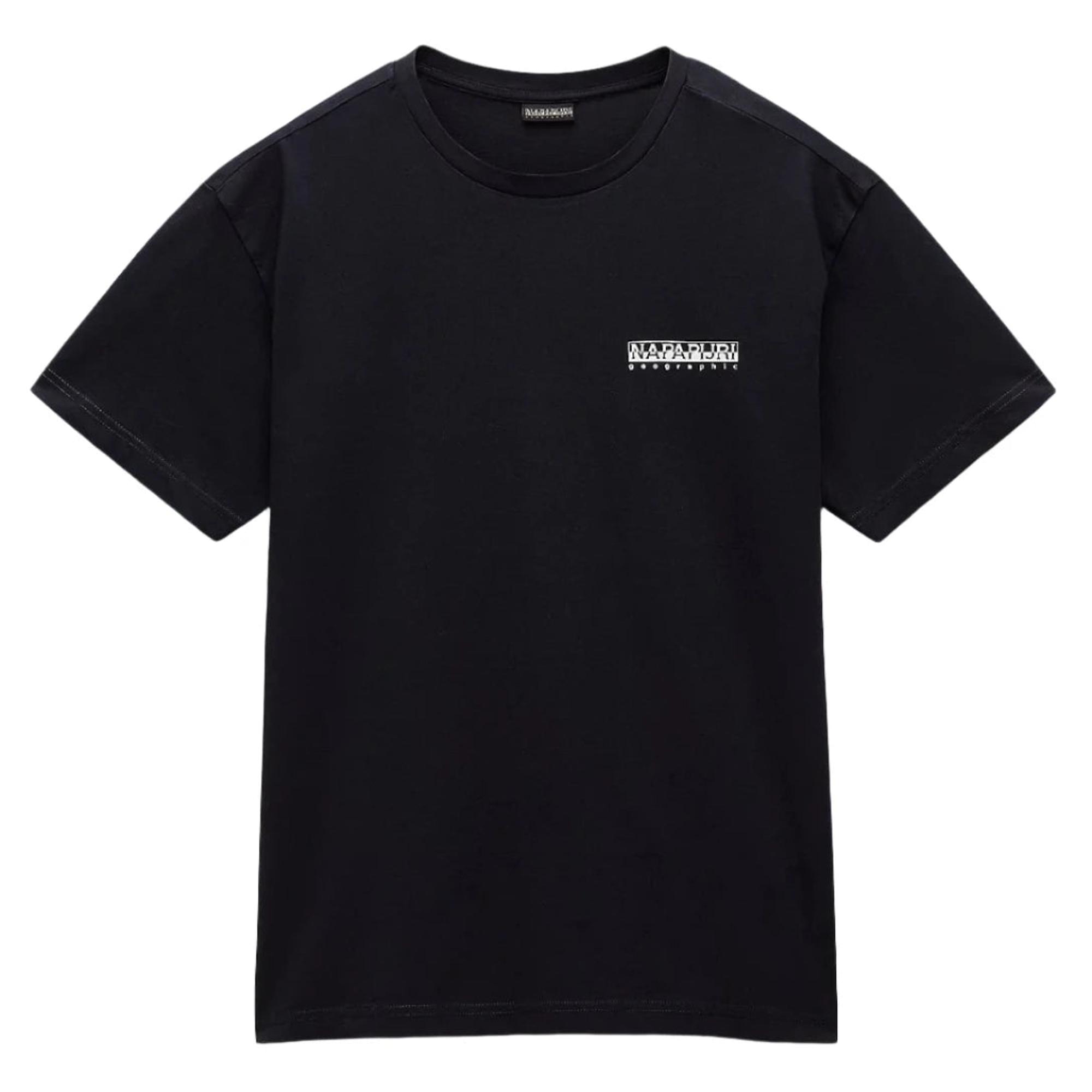 Product image 1 of 6 of Napapijri Men's Linth Short Sleeve T-shirt - Black