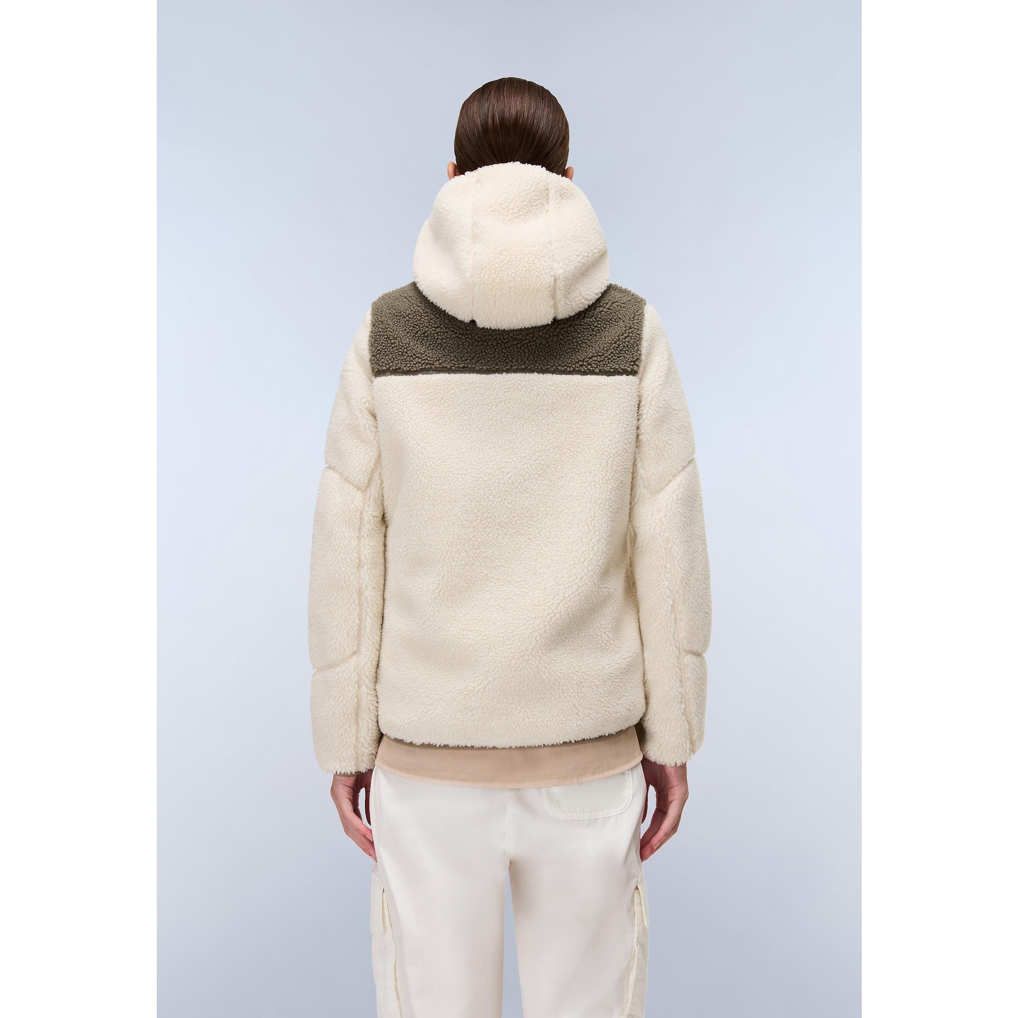 Product image 5 of 5 of Napapijri Women's Yupik Original Hooded Curly Fleece - Beige Dimity