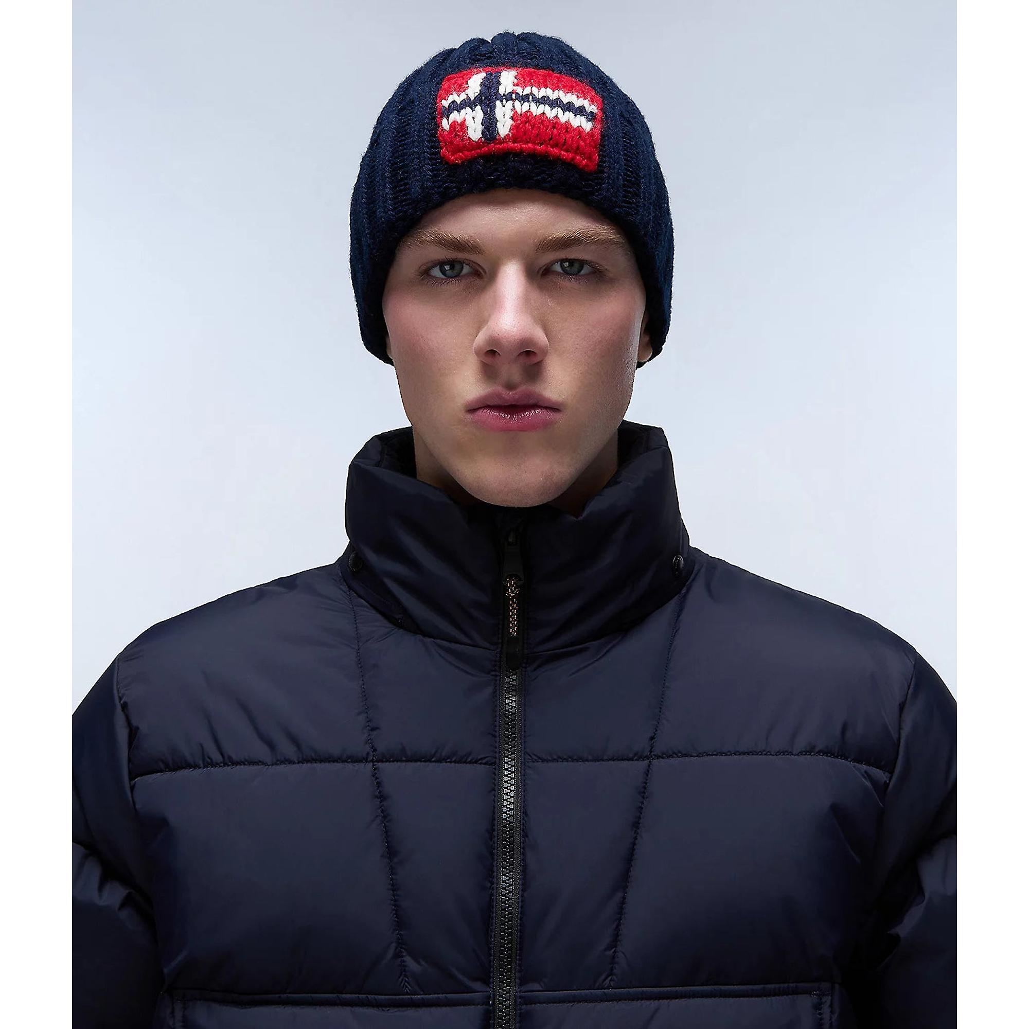 Product image 4 of 4 of Napapijri Semiury Beanie - Blue Marine