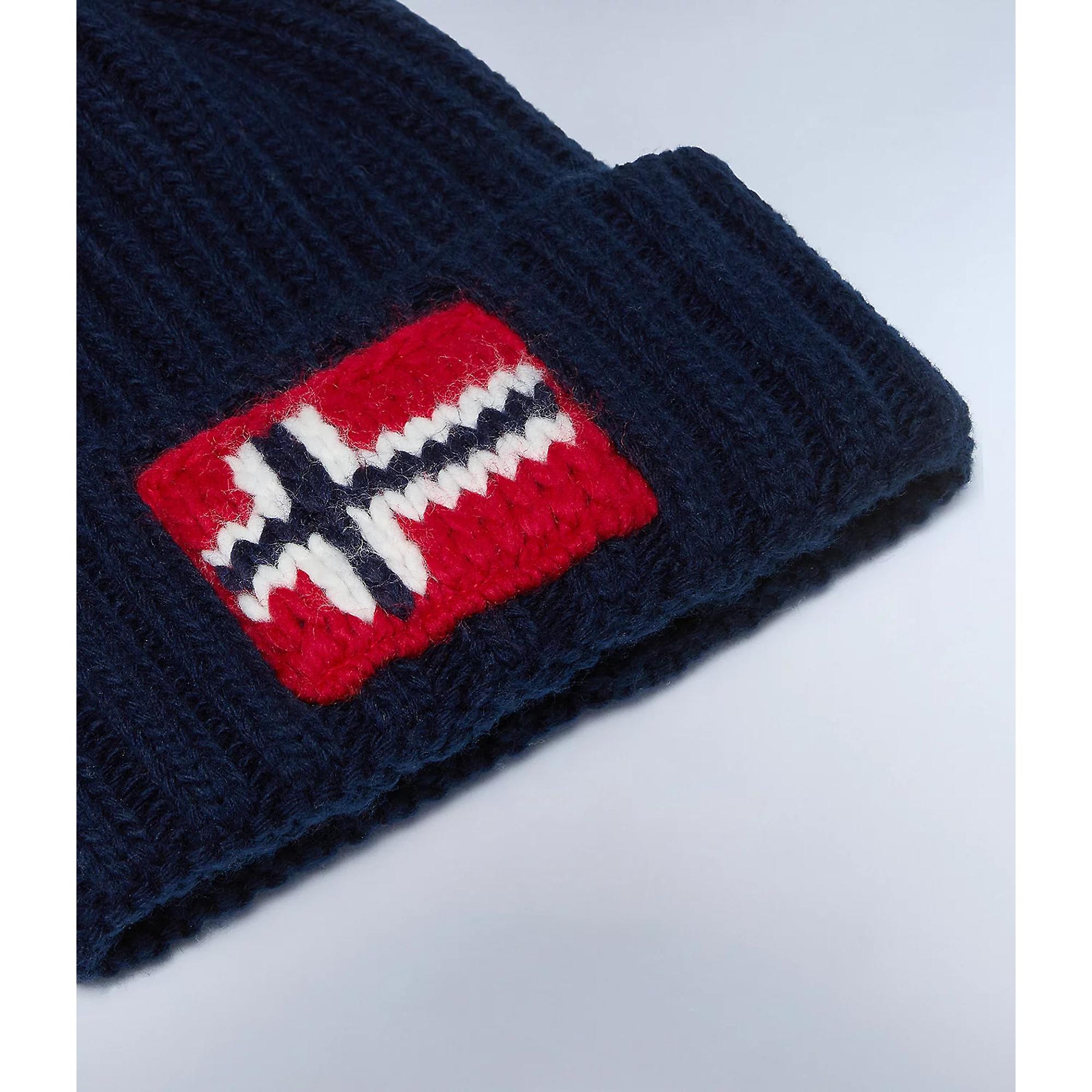 Product image 3 of 4 of Napapijri Semiury Beanie - Blue Marine