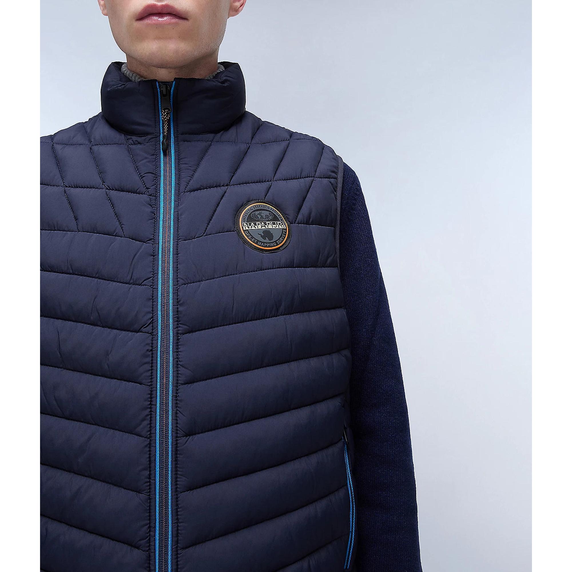 Product image 6 of 8 of Napapijri Men's A-Lapaz Vest - Blue Marine