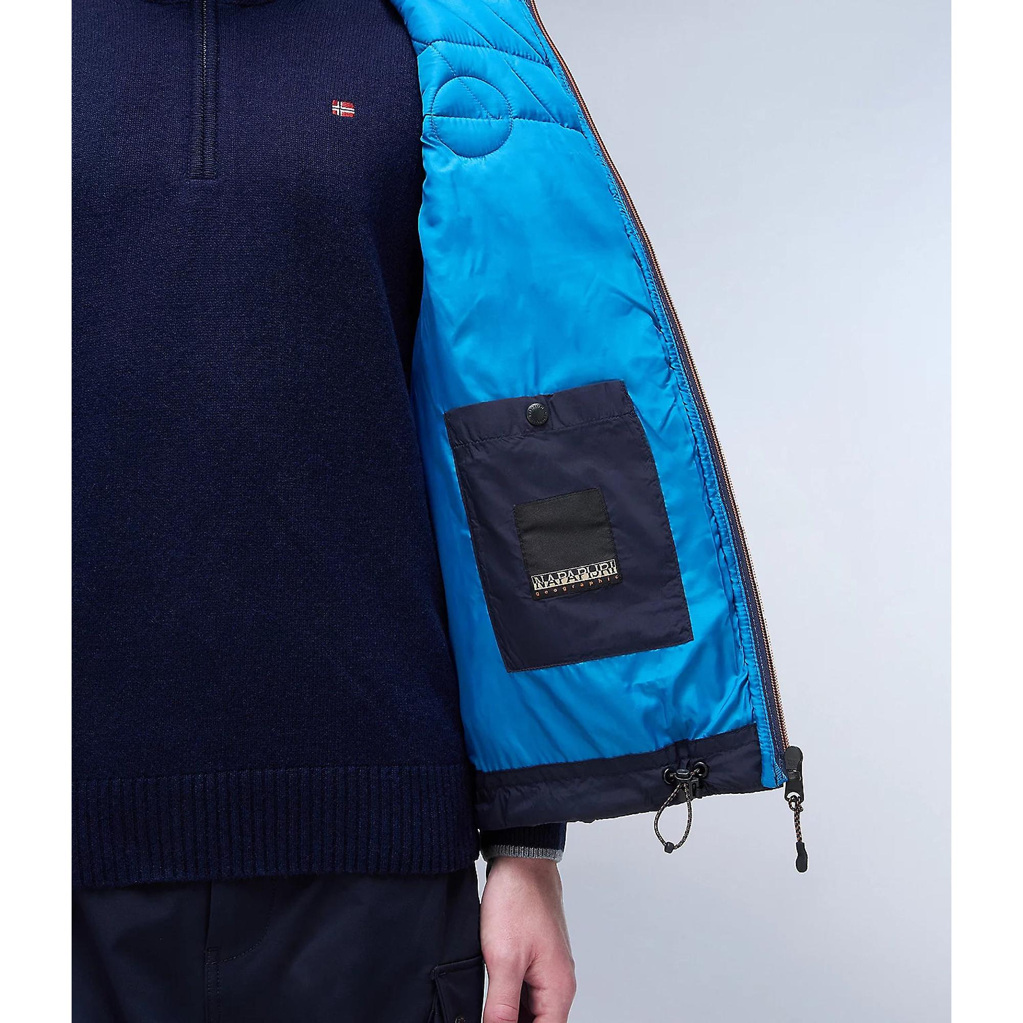 Product image 7 of 8 of Napapijri Men's A-Lapaz Vest - Blue Marine