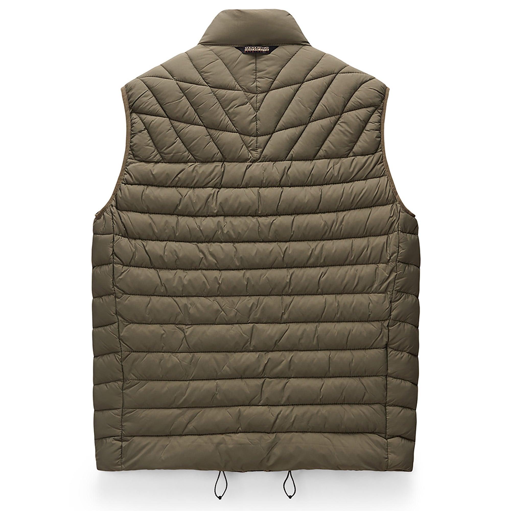 Product image 3 of 3 of Napapijri Men's Lapaz Padded Gilet - Tea Leaf