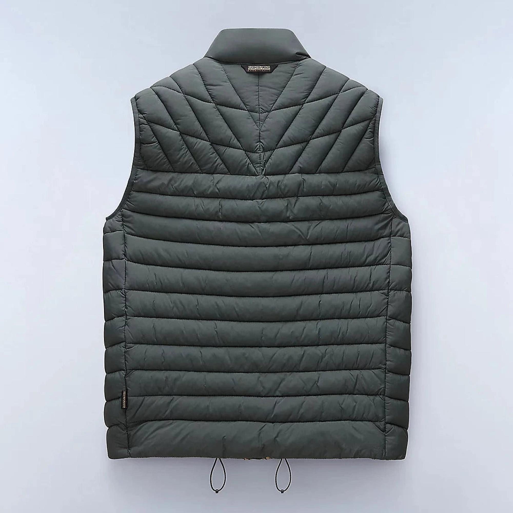 Product image 2 of 8 of Napapijri Men's A-Lapaz Vest - Green Urban