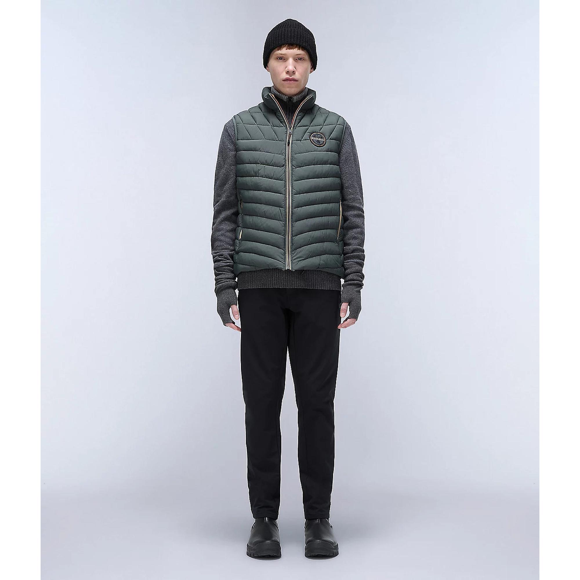 Product image 4 of 8 of Napapijri Men's A-Lapaz Vest - Green Urban