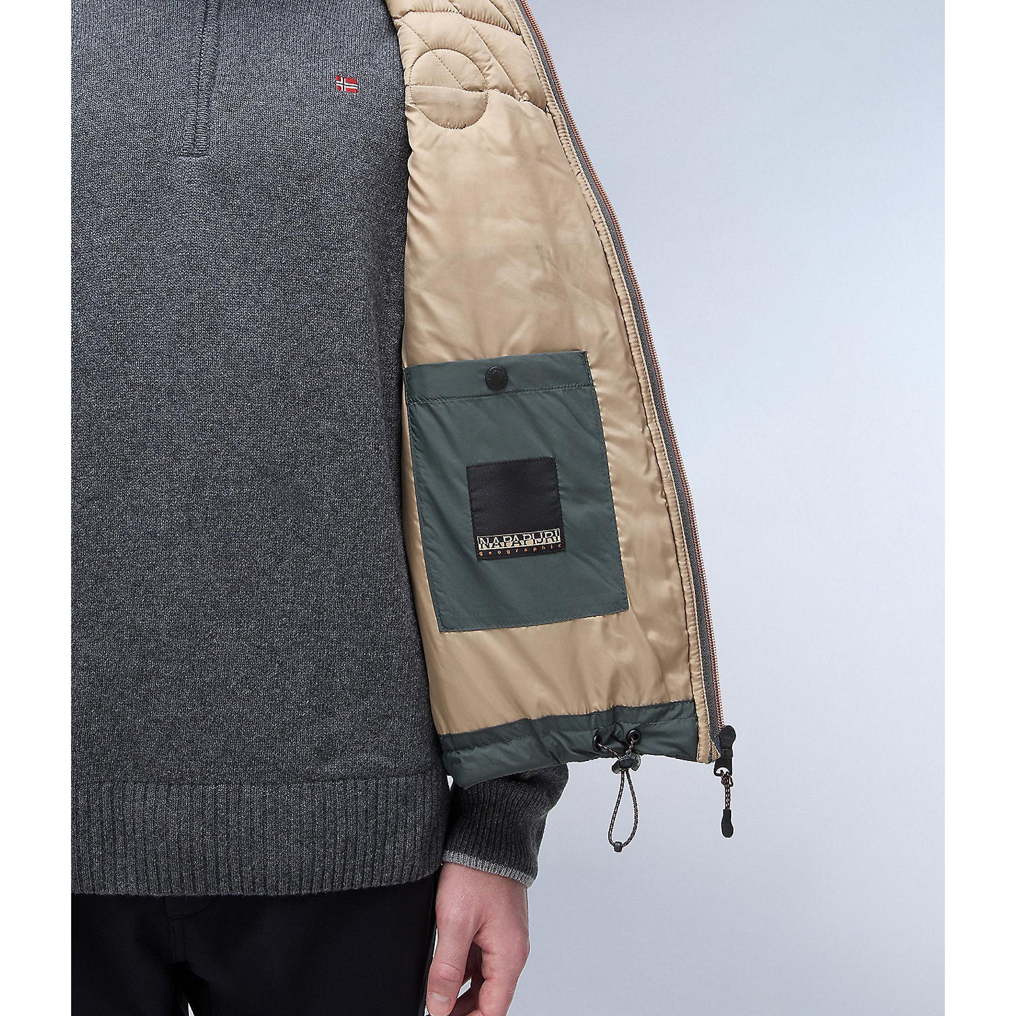 Product image 7 of 8 of Napapijri Men's A-Lapaz Vest - Green Urban