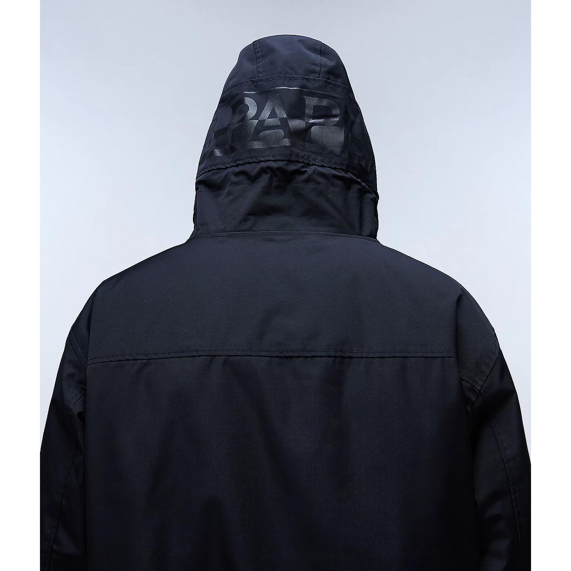 Product image 6 of 11 of Napapijri Men's Rainforest Next Anorak Jacket - Black Beauty