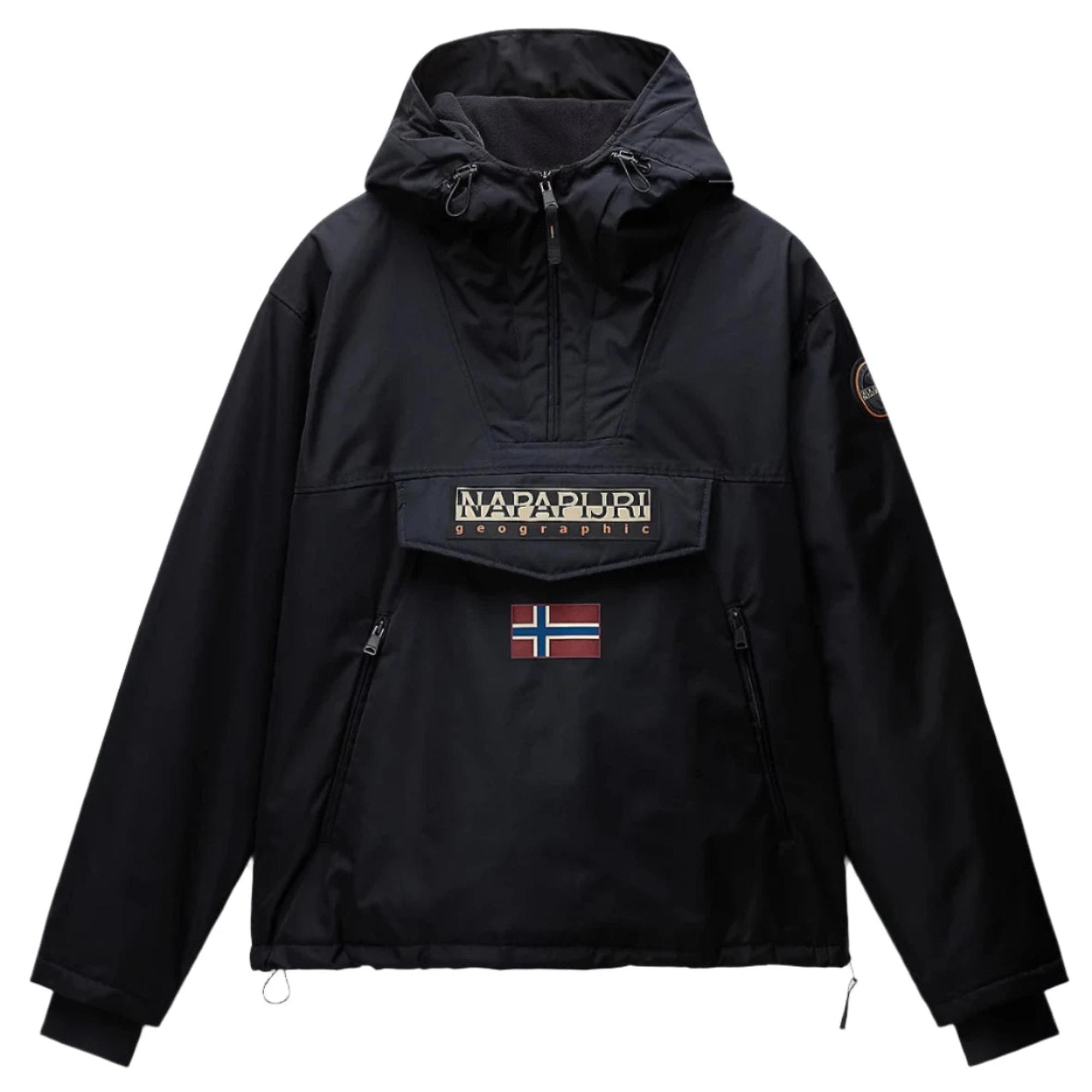 Product image 1 of 11 of Napapijri Men's Rainforest Next Anorak Jacket - Black Beauty