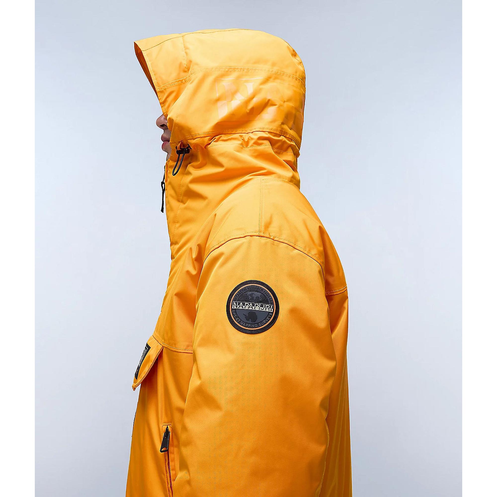 Product image 9 of 11 of Napapijri Rainforest Next Anorak Jacket - Orange Marigold